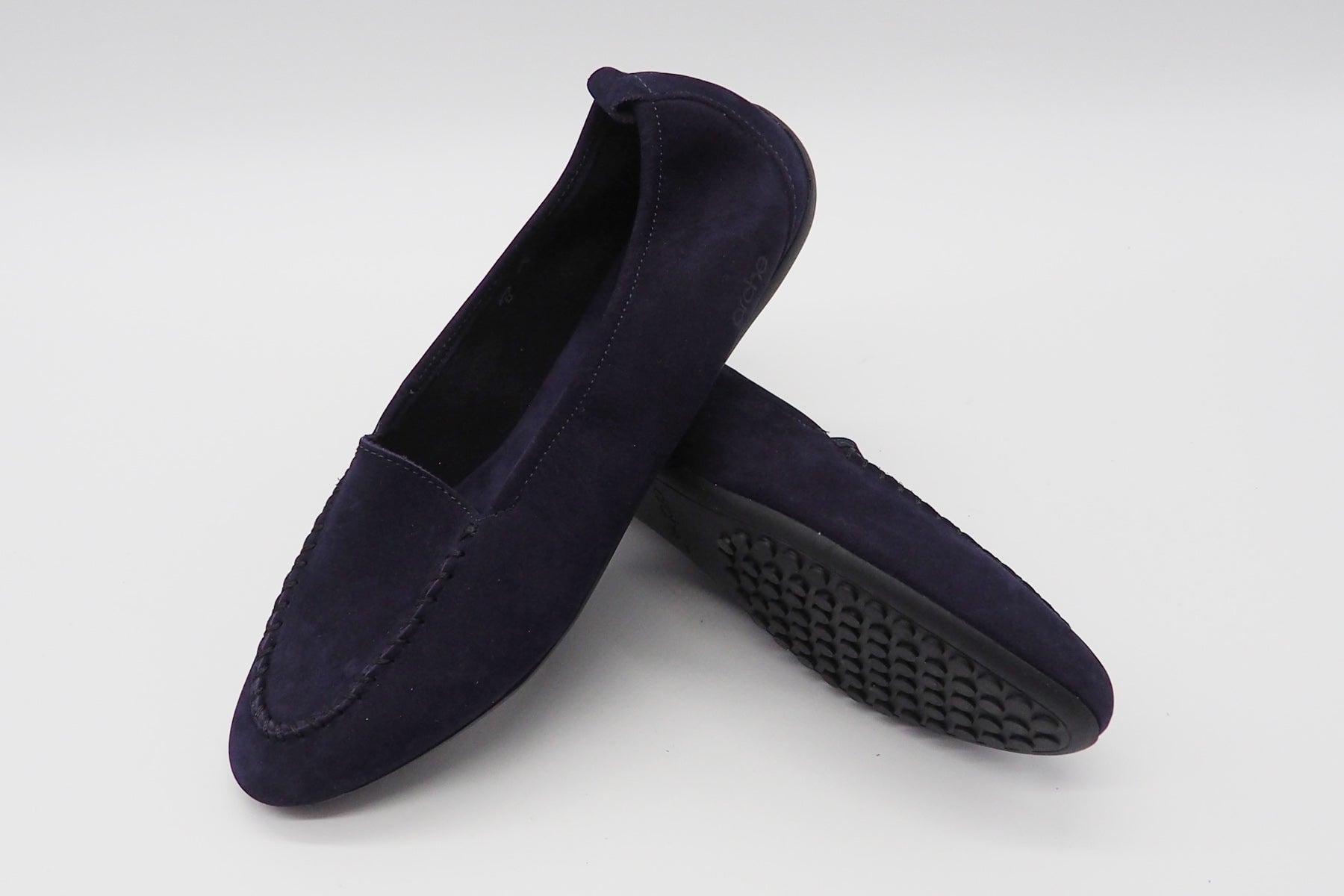 Damen Ballerina aus Nubukleder in Lila - Absatz 1cm - Fanyra Damen Ballerinas Arche