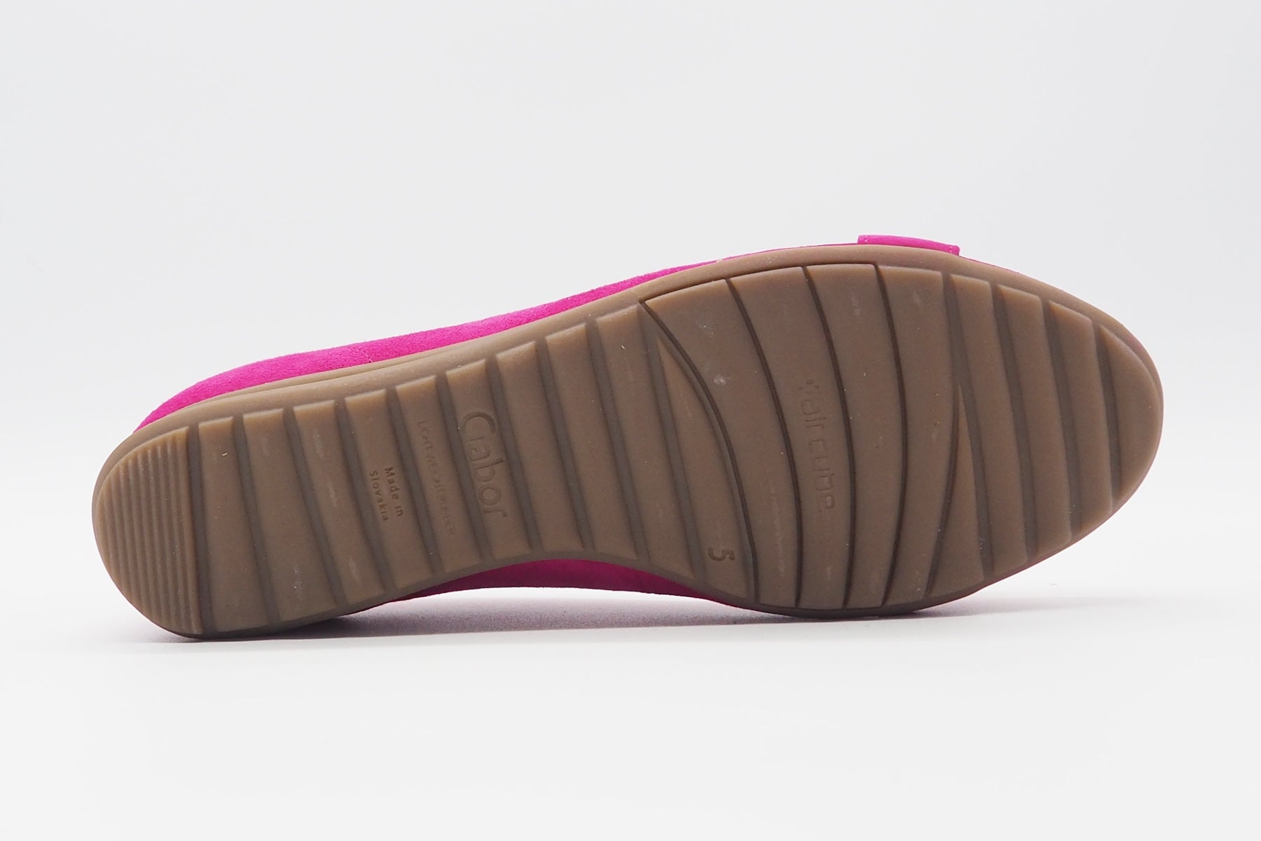 Damen Ballerina aus Veloursleder in Pink - Absatz 1,5cm Damen Ballerinas Gabor