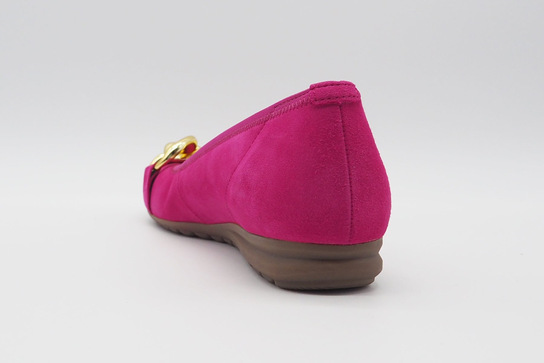 Damen Ballerina aus Veloursleder in Pink - Absatz 1,5cm Damen Ballerinas Gabor