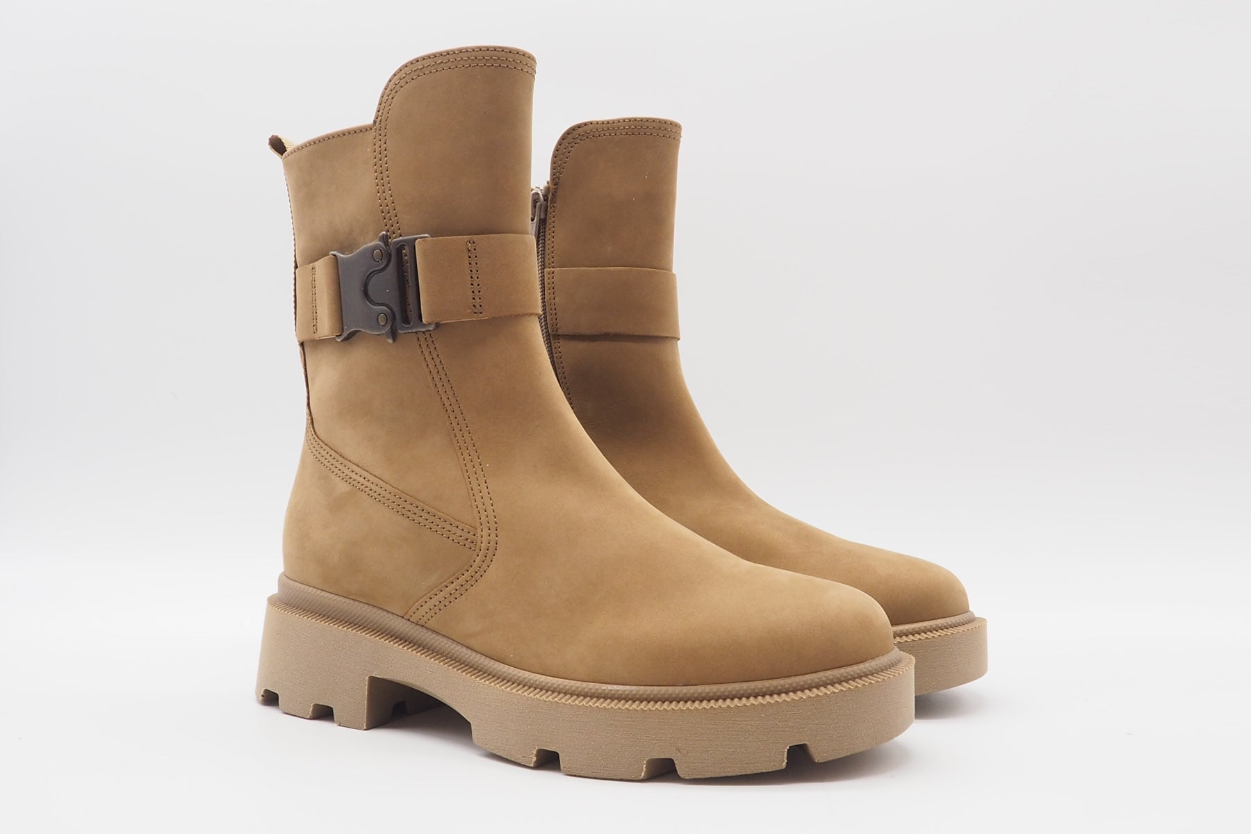 Damen Boot aus Nubukleder in Camel - Absatz 5cm Damen Boots & Booties Gabor
