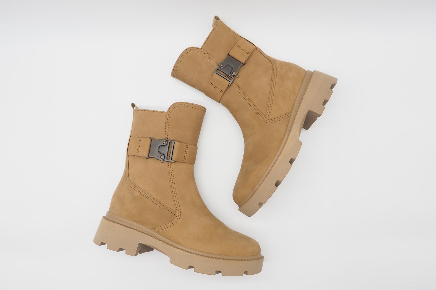 Damen Boot aus Nubukleder in Camel - Absatz 5cm Damen Boots & Booties Gabor