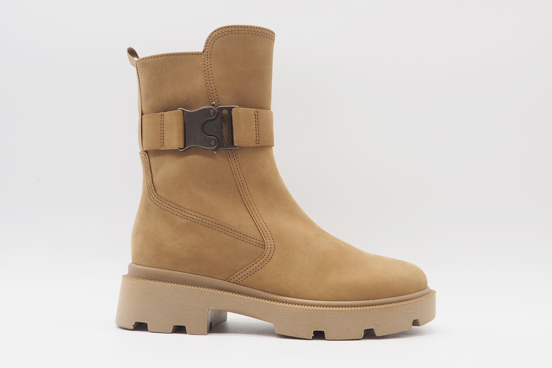 Damen Boot aus Nubukleder in Camel - Absatz 5cm Damen Boots & Booties Gabor