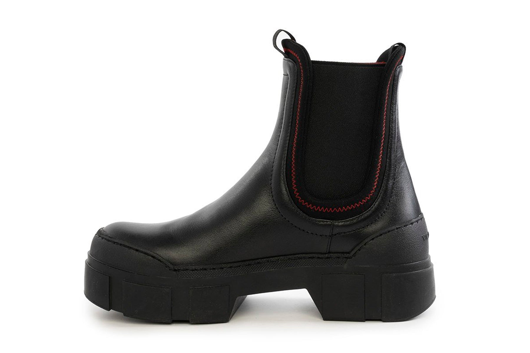Damen Boots aus Glattleder in Schwarz - Absatz 4cm Damen Boots & Booties Vic Matié