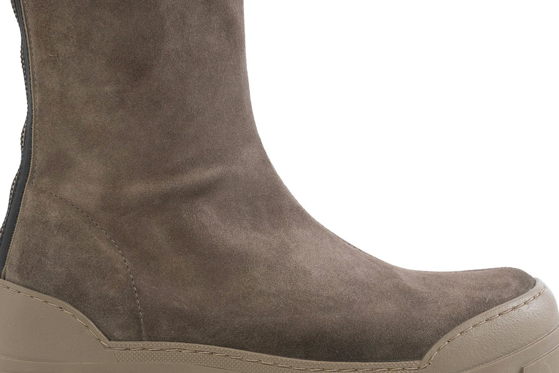 Damen Boots aus Nubukleder in Grau - Absatz 3cm Damen Boots & Booties Vic Matié