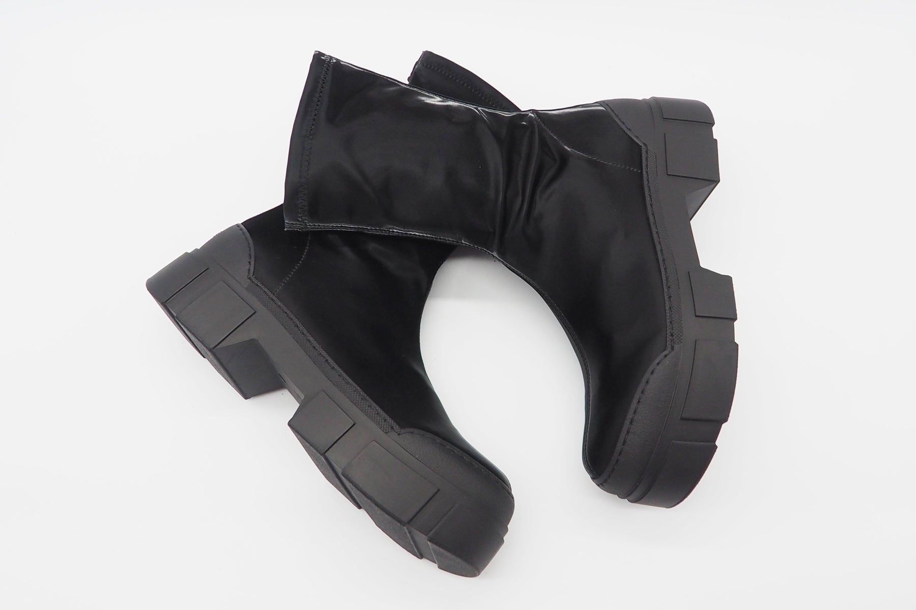 Damen Boots aus Stretch in Schwarz - Absatz 3,5cm Damen Boots & Booties Vic Matié