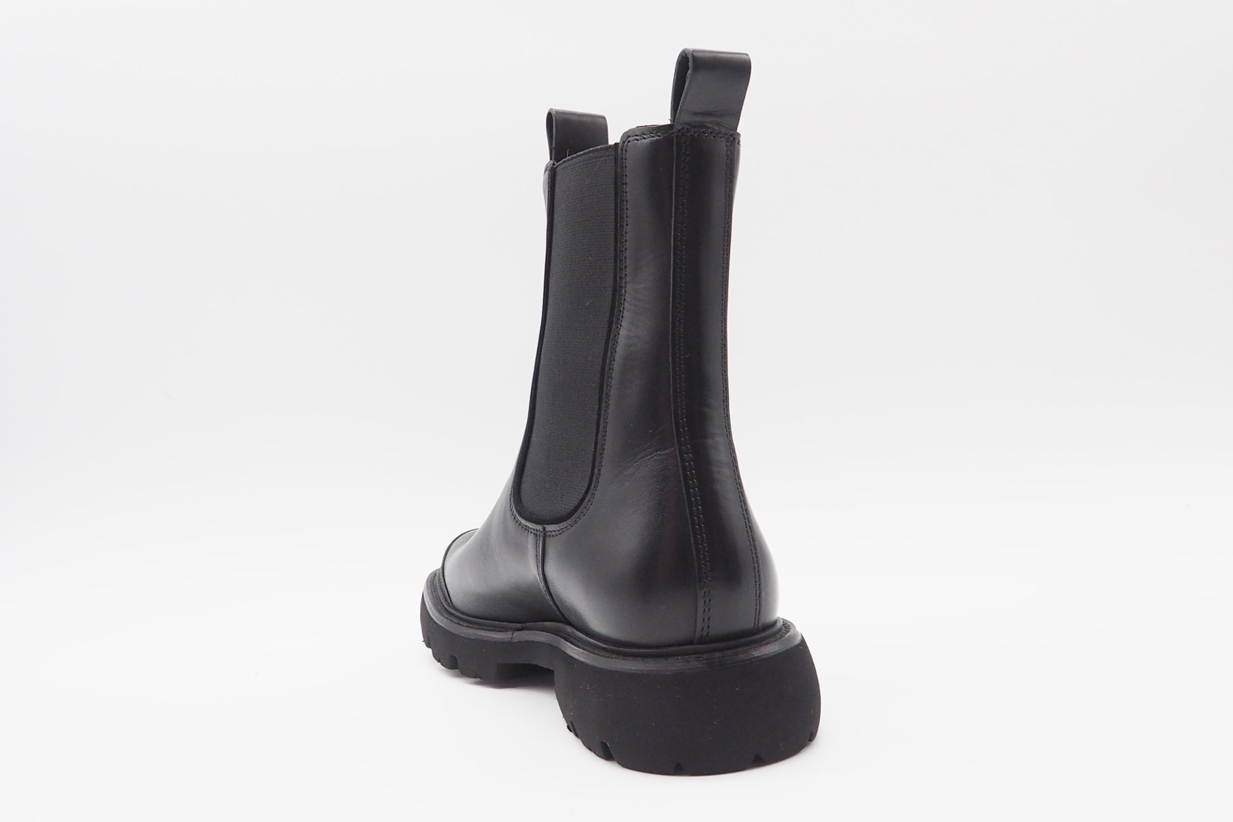 Damen Chelsea-Boot aus Glattleder in Schwarz mit Schmucksteinen - Absatz 4,5cm Damen Boots & Booties Kennel & Schmenger