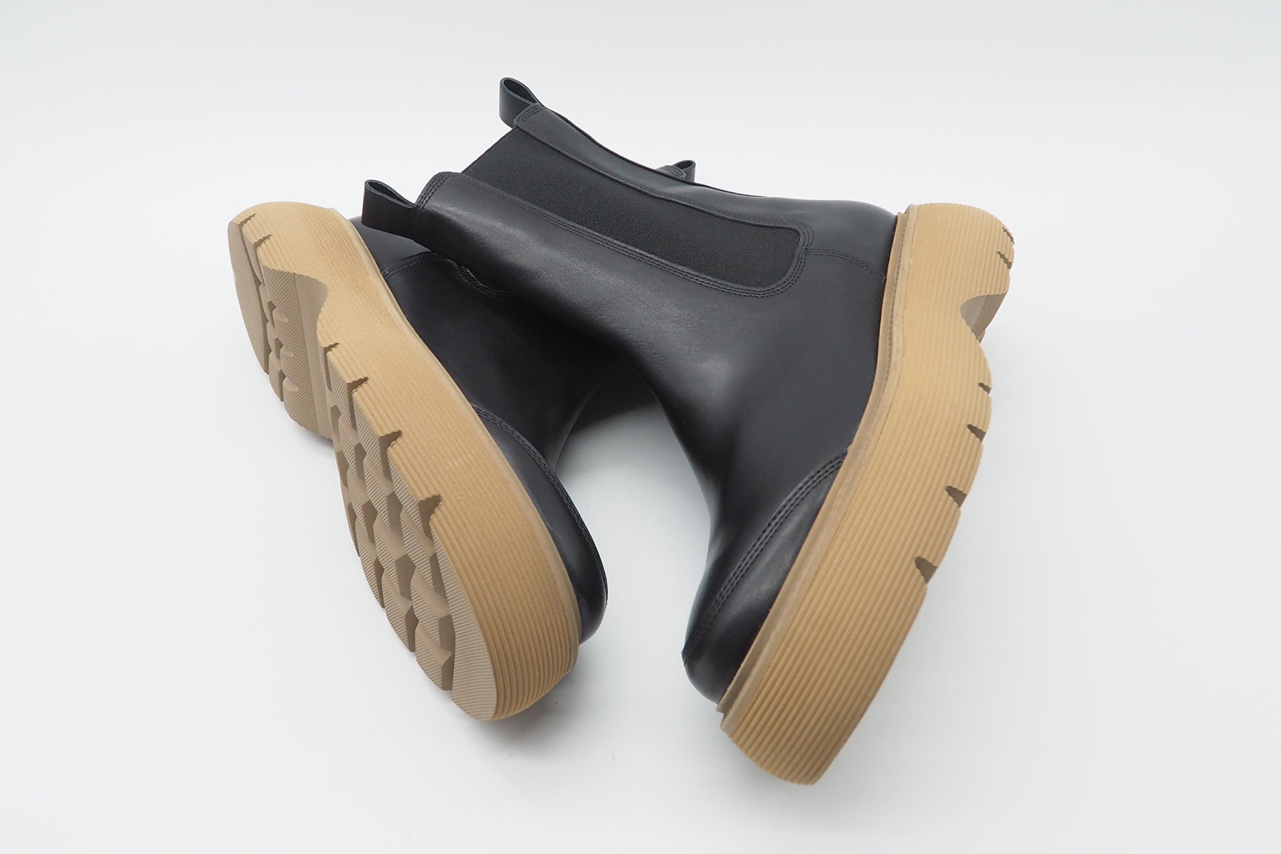 Damen Chelsea-Boot aus Leder in Schwarz - Absatz 4cm Damen Boots & Booties Kennel & Schmenger