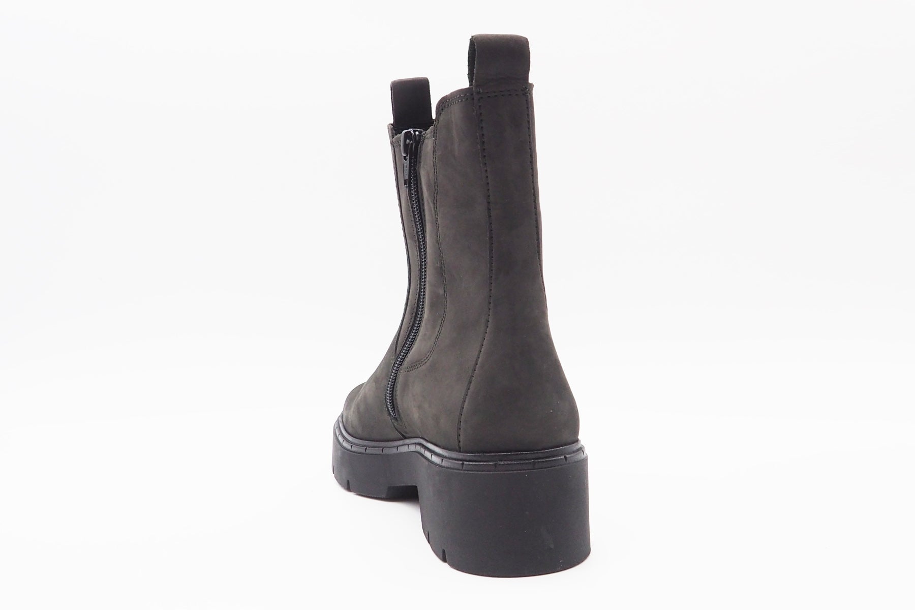 Damen Chelsea-Boot aus Nubukleder in Schwarz - Absatz 3,5cm Damen Boots & Booties Gabor