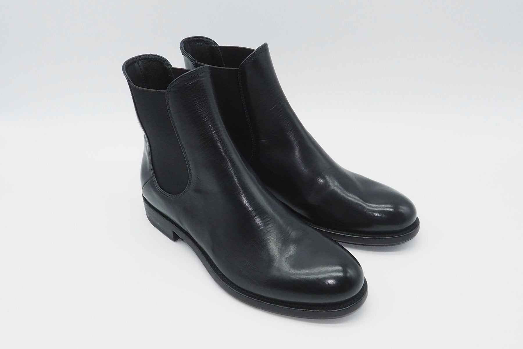 Pantanetti Damen Chelsea Stiefelette in Dunkelblau