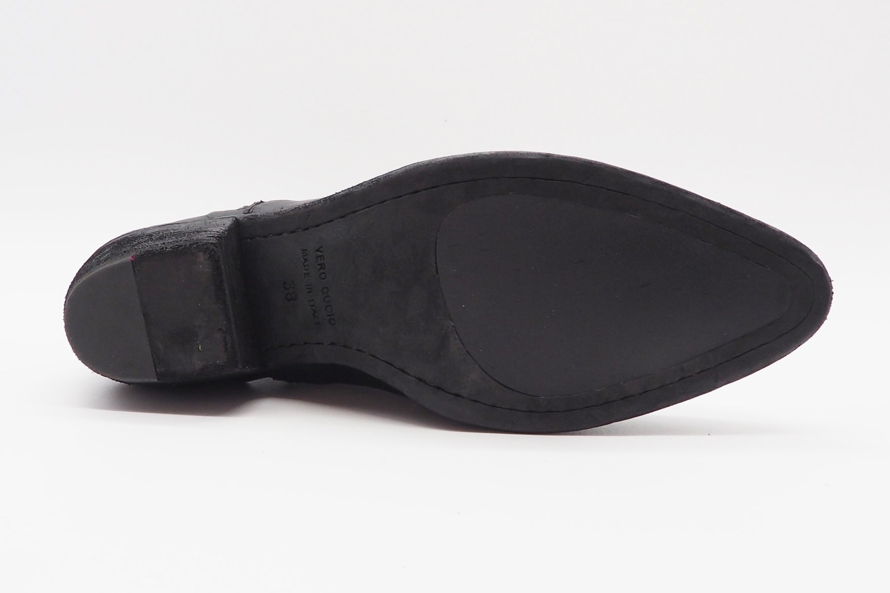 Damen Chelsea-Stiefelette mit Absatz aus Leder in Schwarz - Absatz 5cm Damen Stiefeletten Fauzian Jeunesse