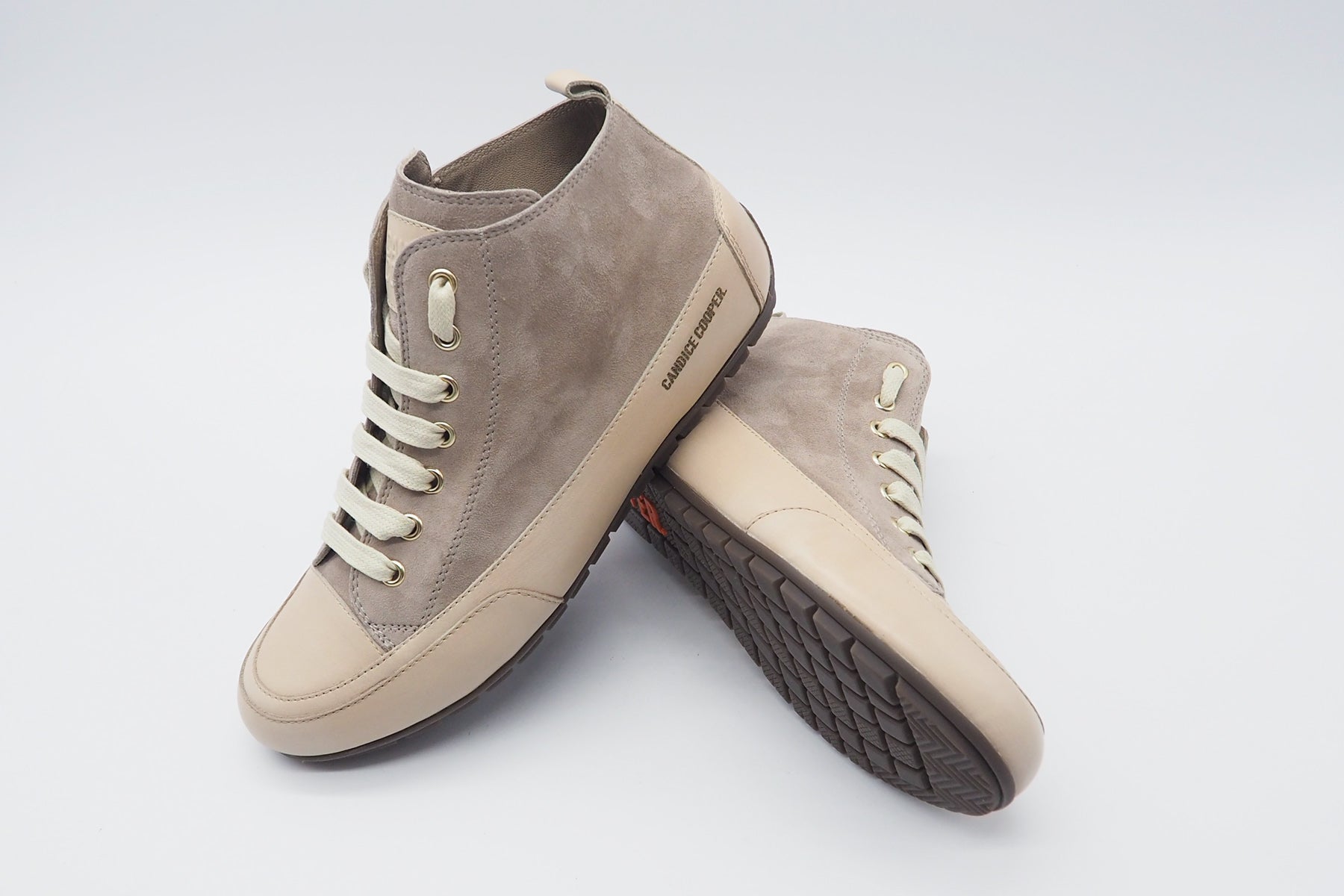 Damen Hightop-Sneaker aus Nubukleder in Tope Damen Sneaker Candice Cooper