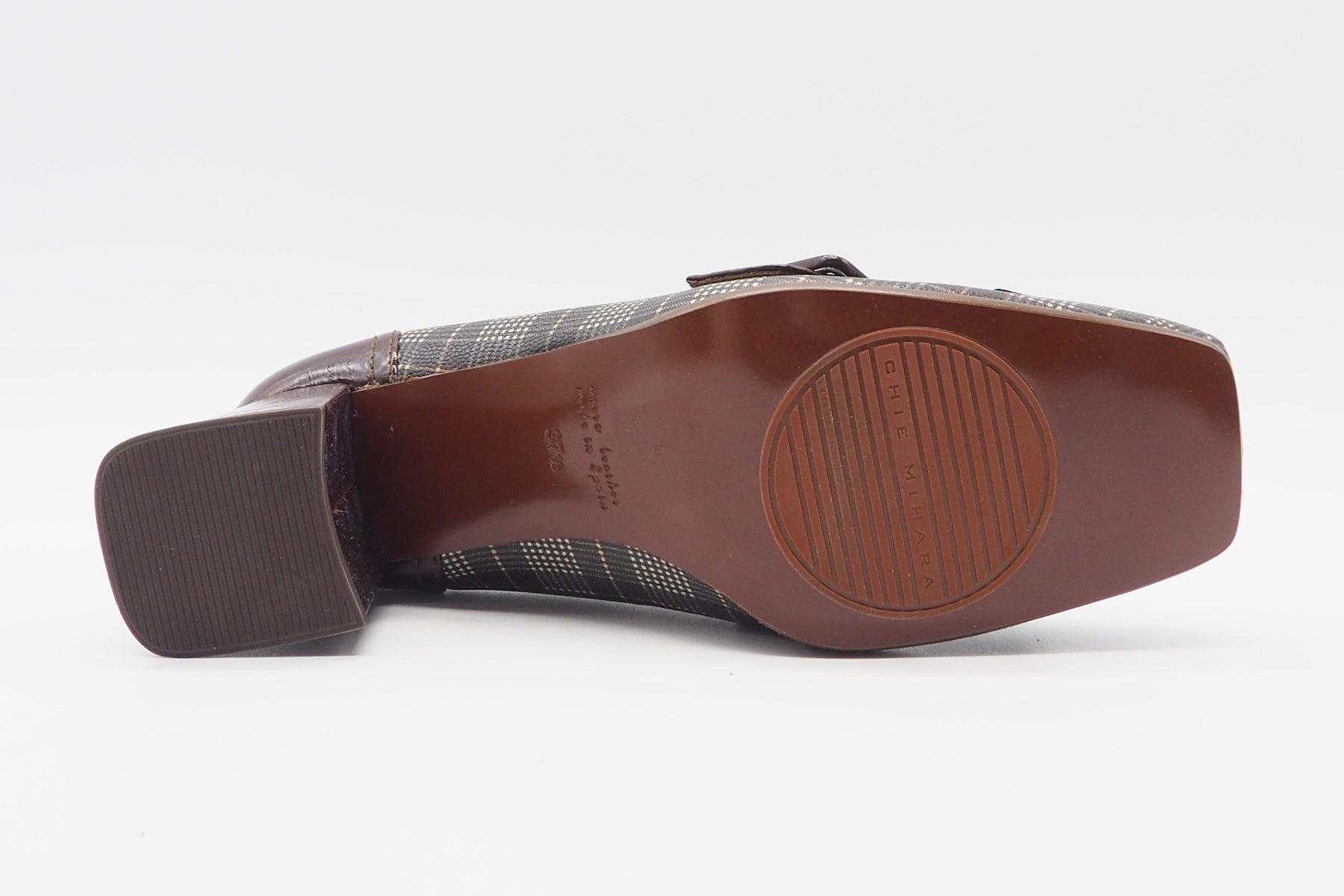 Damen Loafer aus bedrucktem Leder in Brauntönen - Absatz 5cm - Voyala Damen Loafers & Schnürer Chie Mihara