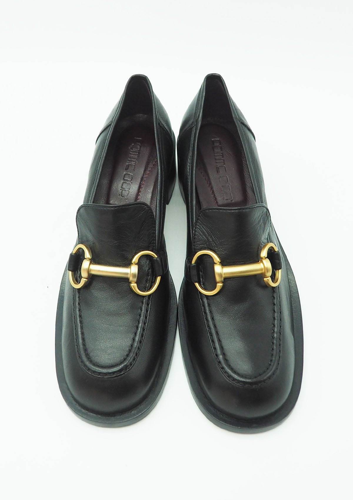Damen Loafer aus Glattleder in Schwarz - Absatz 4cm Damen Loafers & Schnürer Pomme D'or