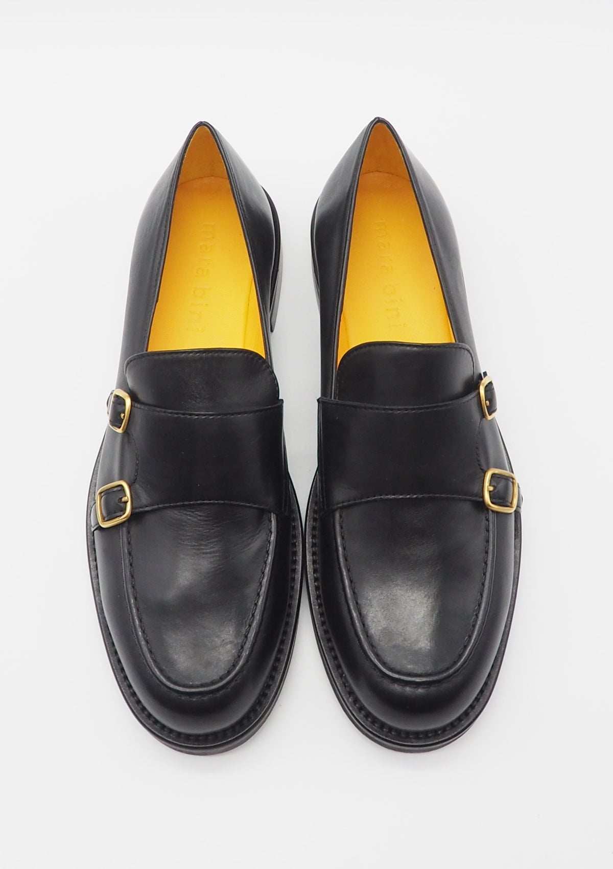 Damen Loafer aus Glattleder in Schwarz - Frida - Absatz 2cm Damen Loafers & Schnürer Mara Bini