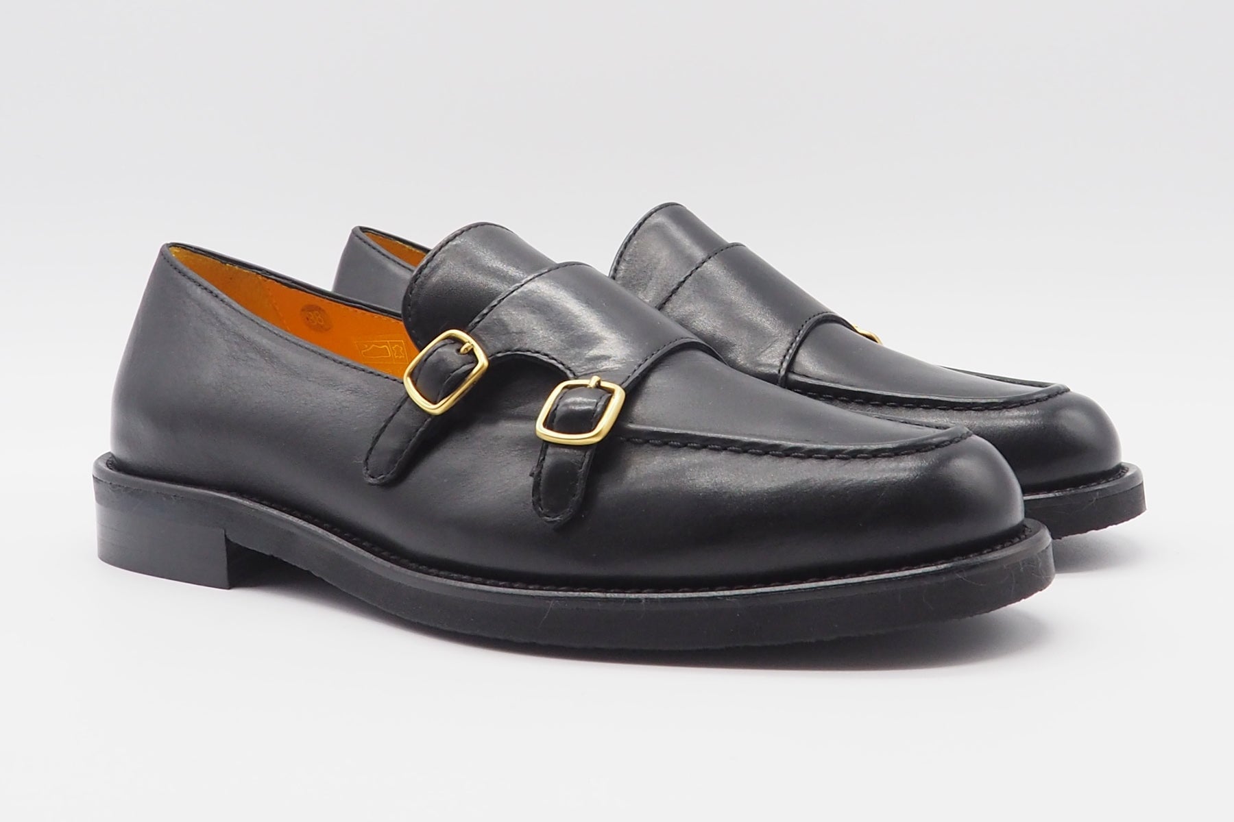 Damen Loafer aus Glattleder in Schwarz - Frida - Absatz 2cm Damen Loafers & Schnürer Mara Bini