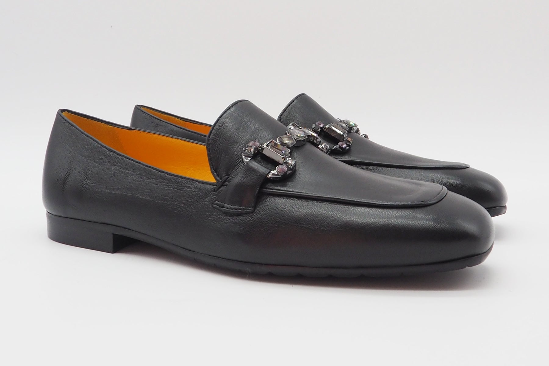 Damen Loafer aus Glattleder in Schwarz mit Trense Damen Loafers & Schnürer Mara Bini