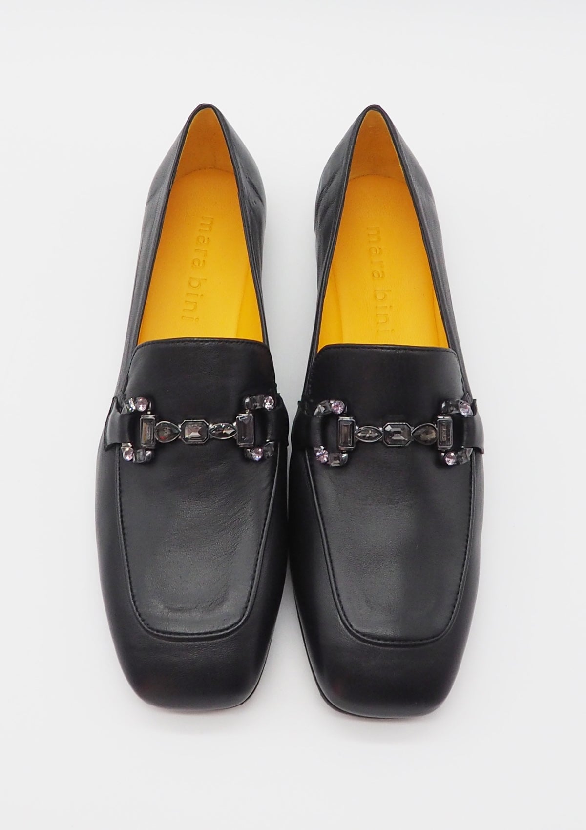Damen Loafer aus Glattleder in Schwarz mit Trense Damen Loafers & Schnürer Mara Bini
