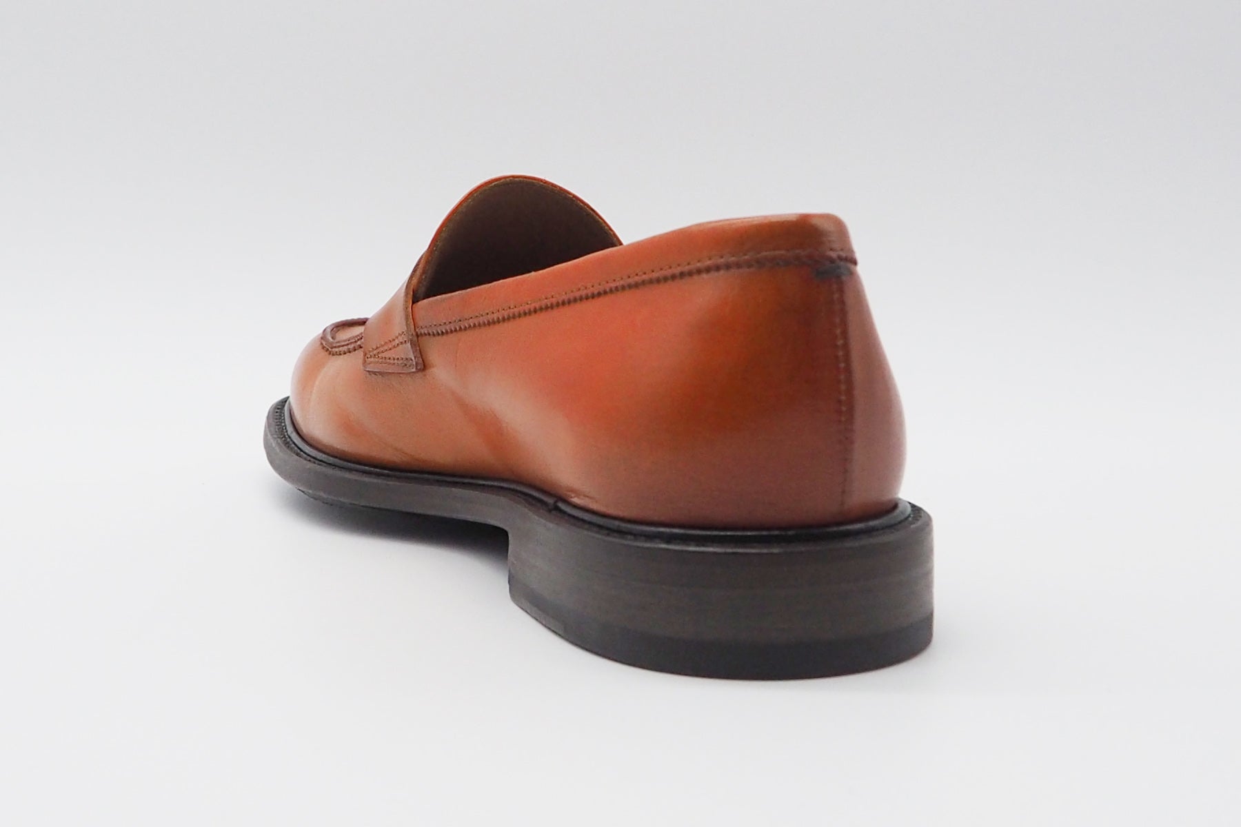 Damen Loafer aus Glattleder in Ziegel Damen Loafers & Schnürer Pantanetti