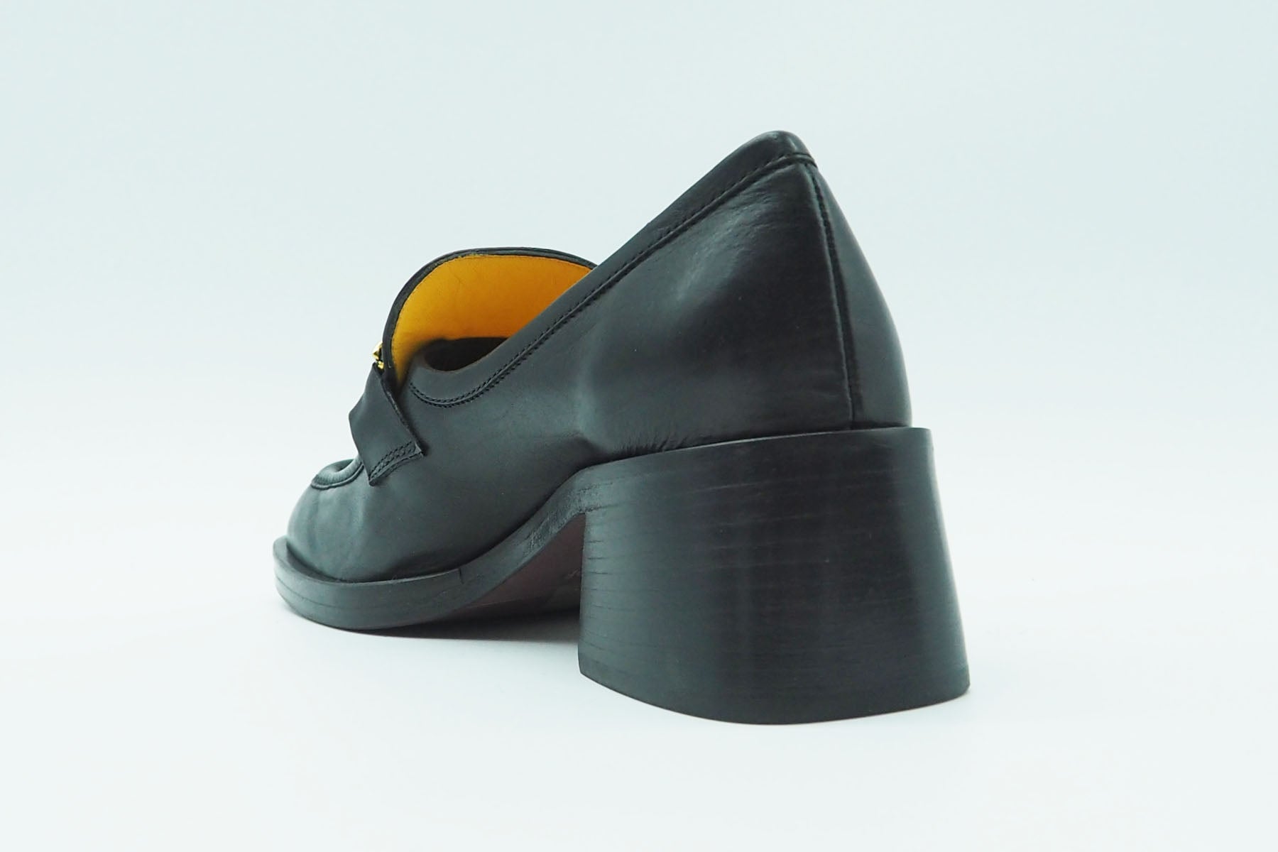 Damen Loafer aus Leder in Schwarz - Absatz 4cm Damen Loafers & Schnürer Mara Bini