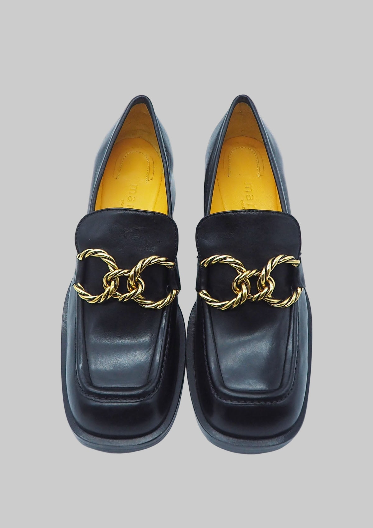 Damen Loafer aus Leder in Schwarz - Absatz 4cm Damen Loafers & Schnürer Mara Bini