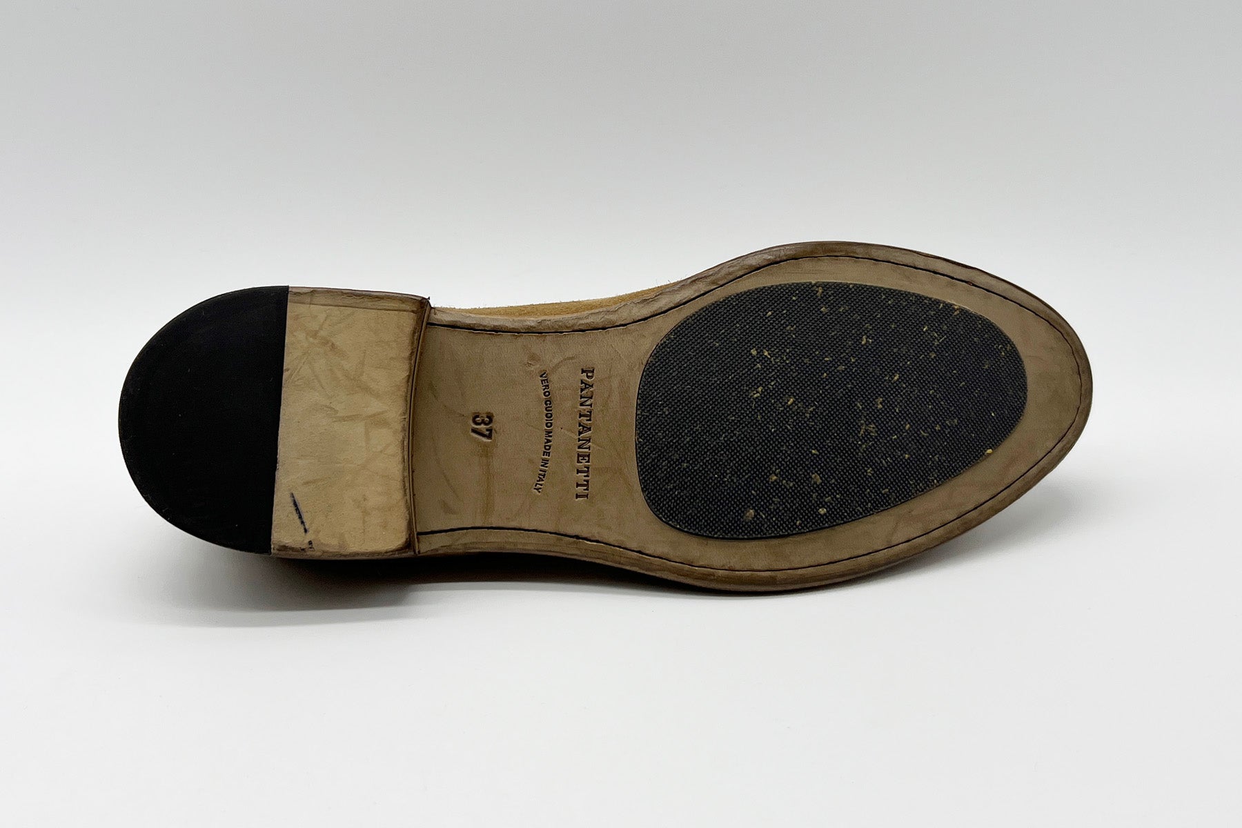 Damen Loafer aus Veloursleder in Mittelbraun Damen Loafers & Schnürer Pantanetti