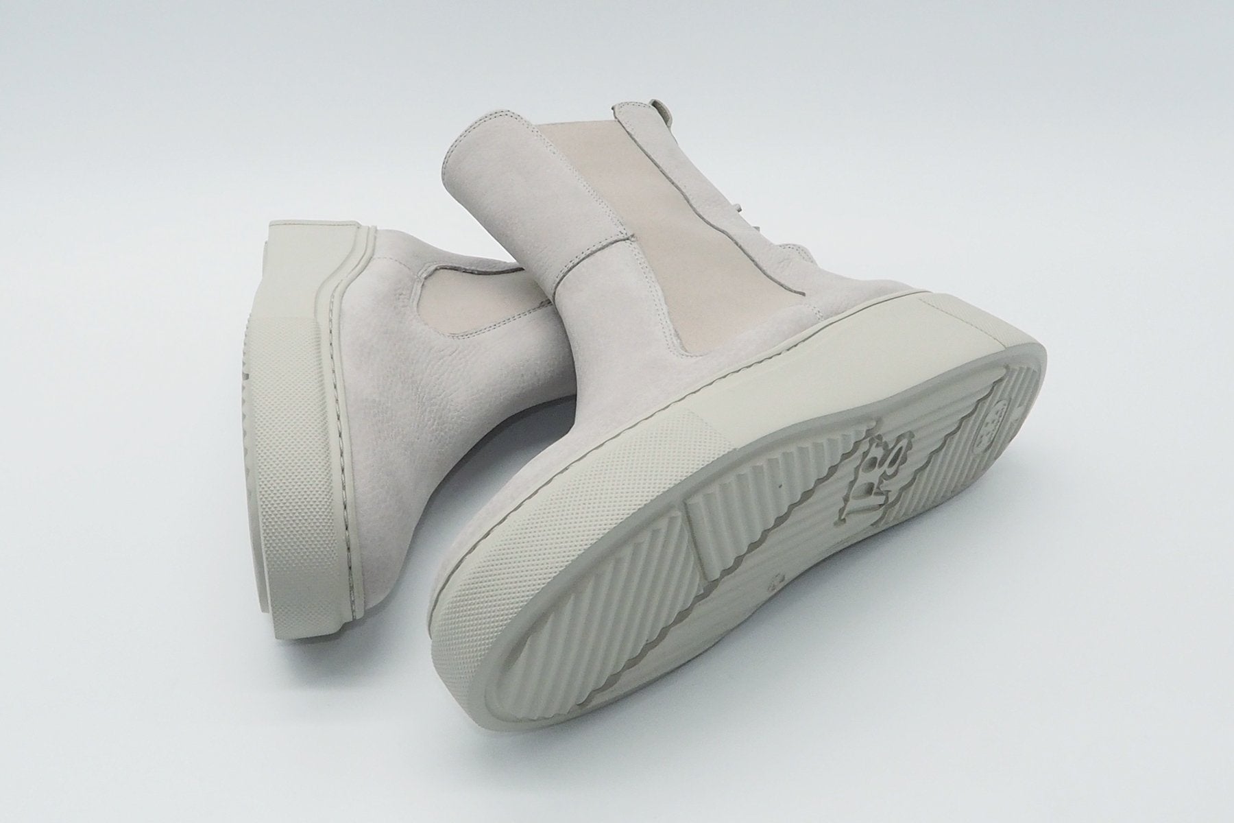 Damen Longchelsea Boot aus Nubukleder in hellem Beige Damen Boots Paul Green