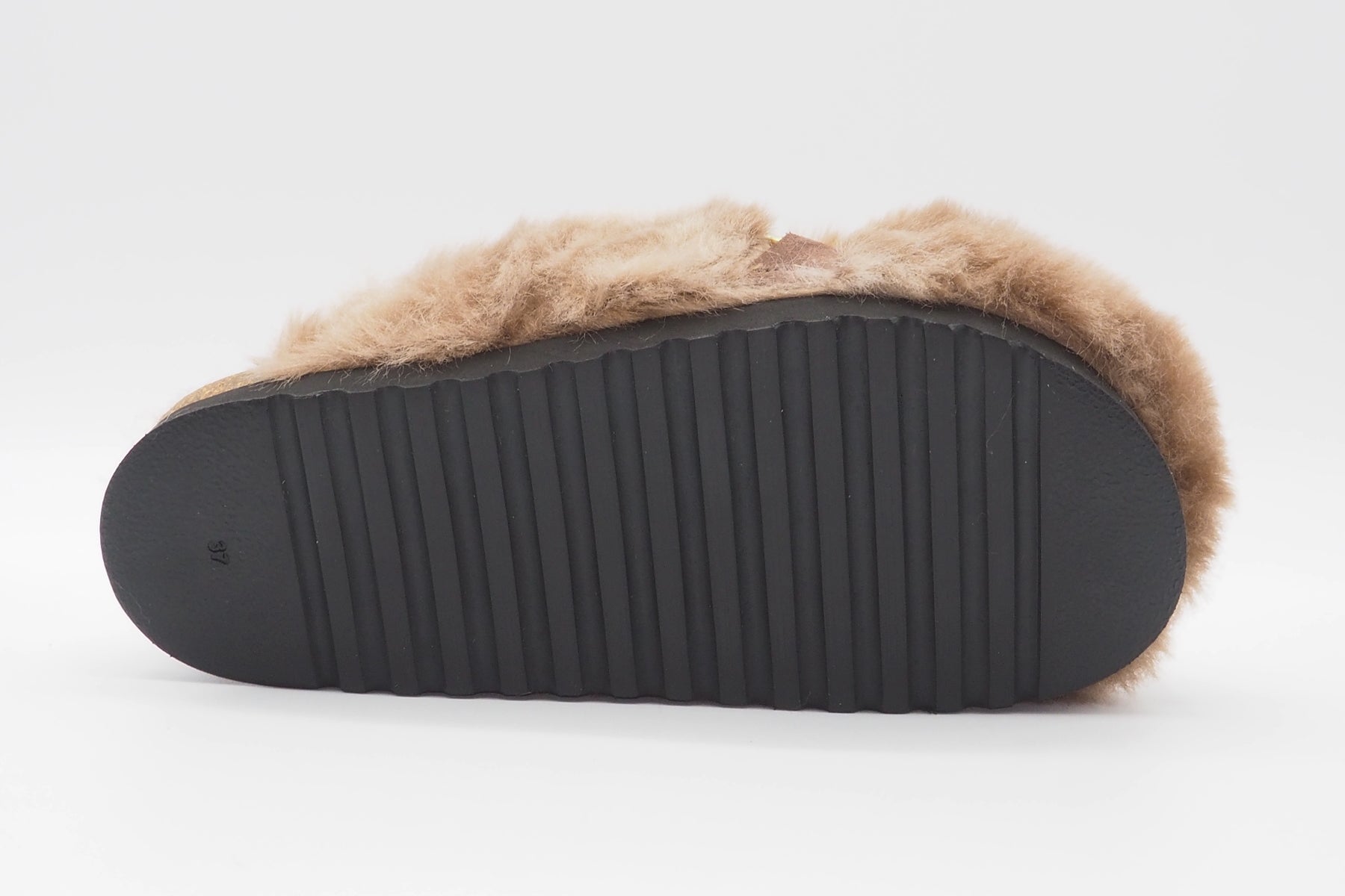 Damen Pantoffel aus Fake-Fur Pelz in Neutral & Rosé Damen Mules & Sabots Gabor