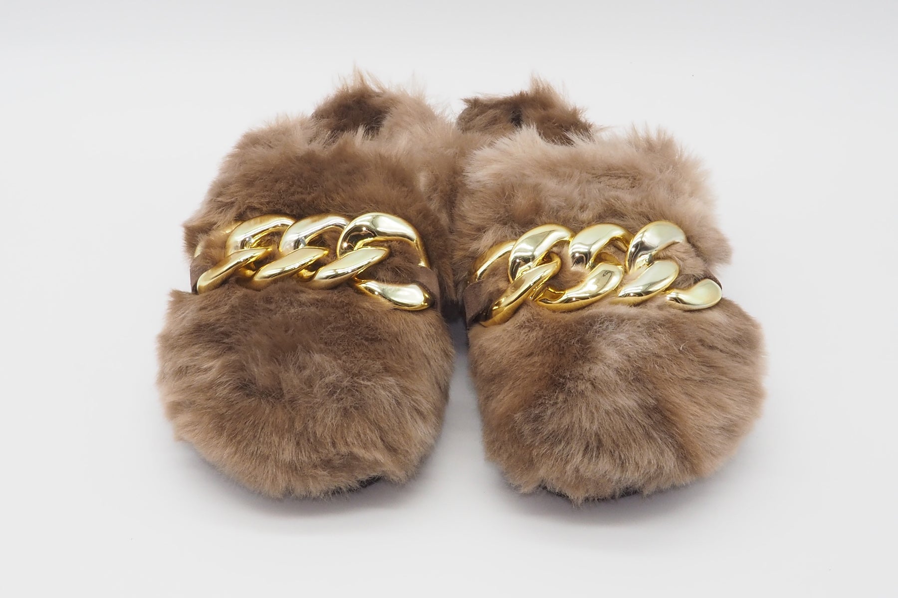 Damen Pantoffel aus Fake-Fur Pelz in Neutral & Rosé Damen Mules & Sabots Gabor