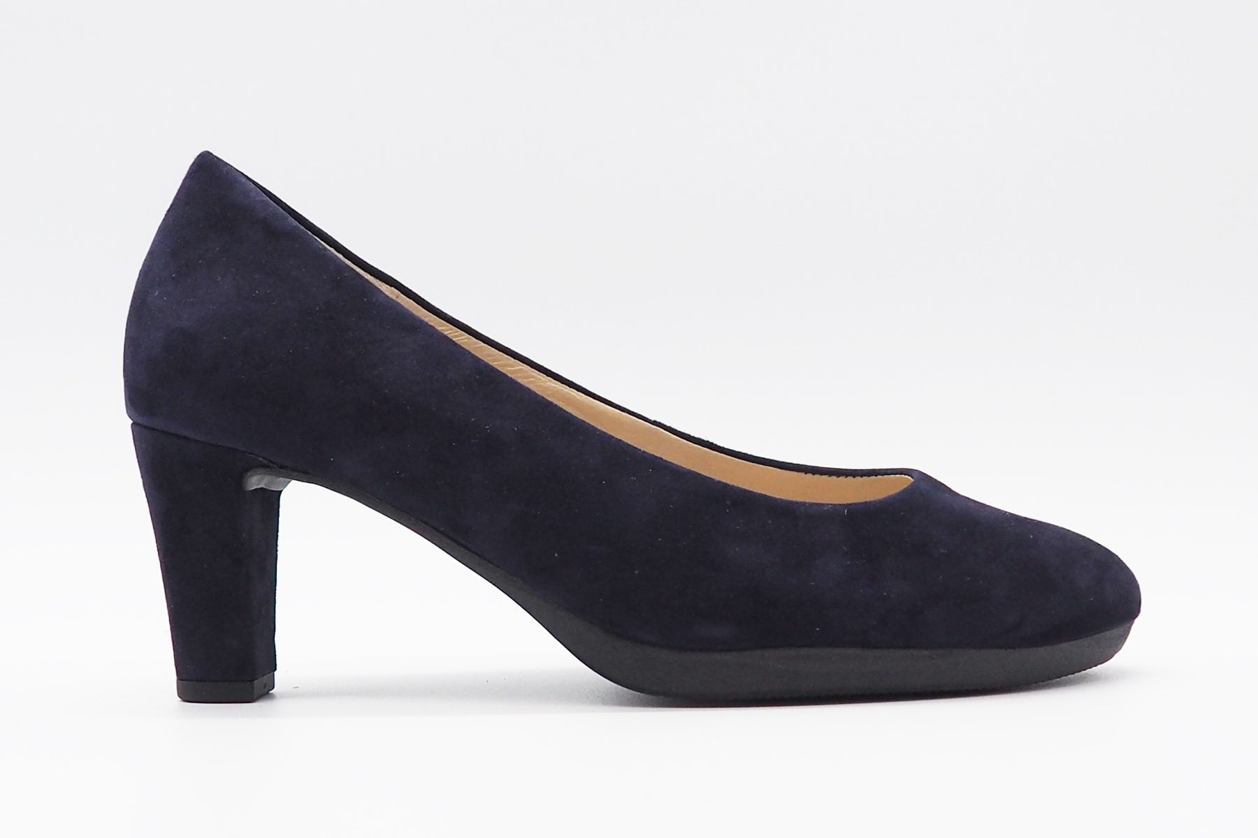 Damen Pumps aus feinem Veloursleder in Mitternachtsblau - Absatz 6,5cm Damen Pumps & Slings Gabor