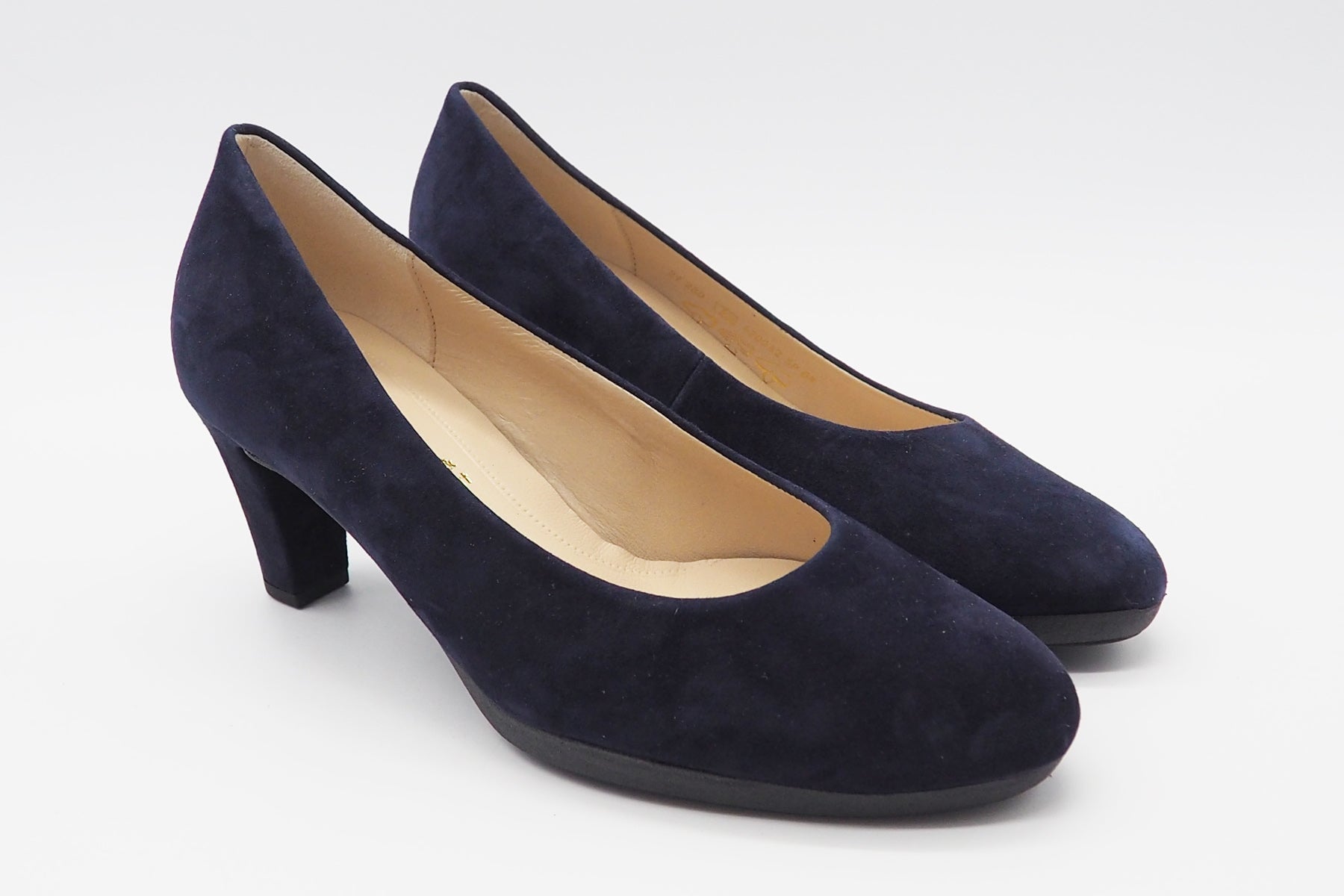 Damen Pumps aus feinem Veloursleder in Mitternachtsblau - Absatz 6,5cm Damen Pumps & Slings Gabor