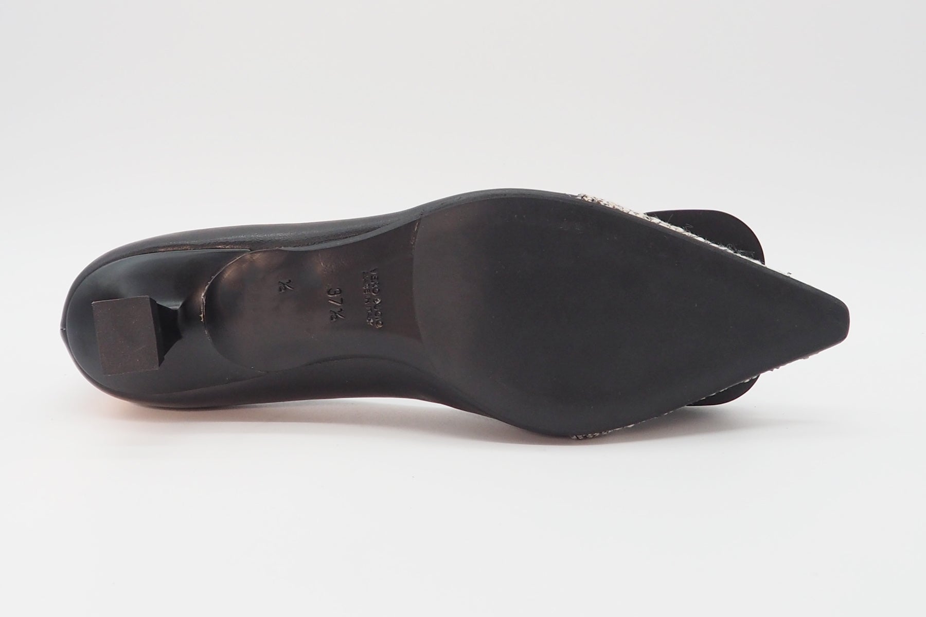 Damen Pumps aus Glattleder & Buklet in Schwarz - Absatz 3cm Damen Pumps & Slings Chantal