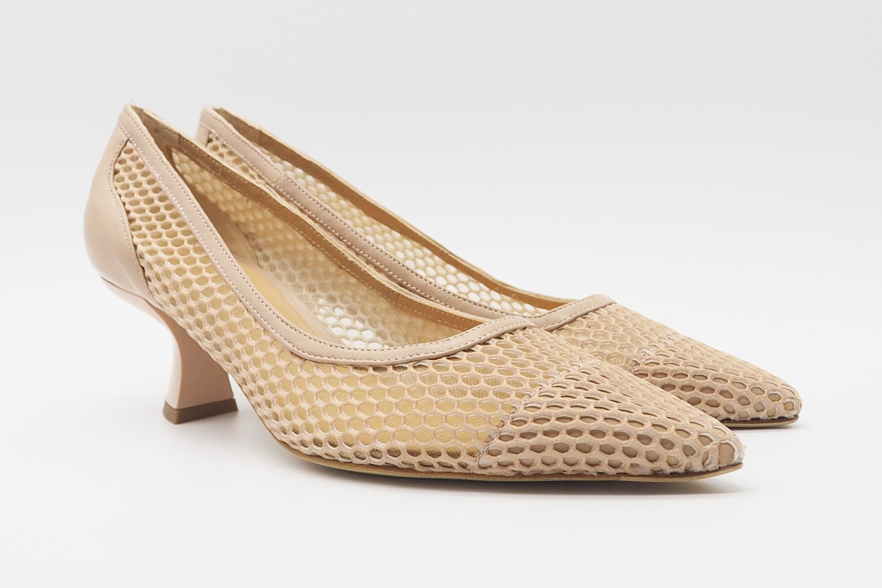 Damen Pumps aus Mesh in Skin Damen Pumps & Slings Roberto Festa