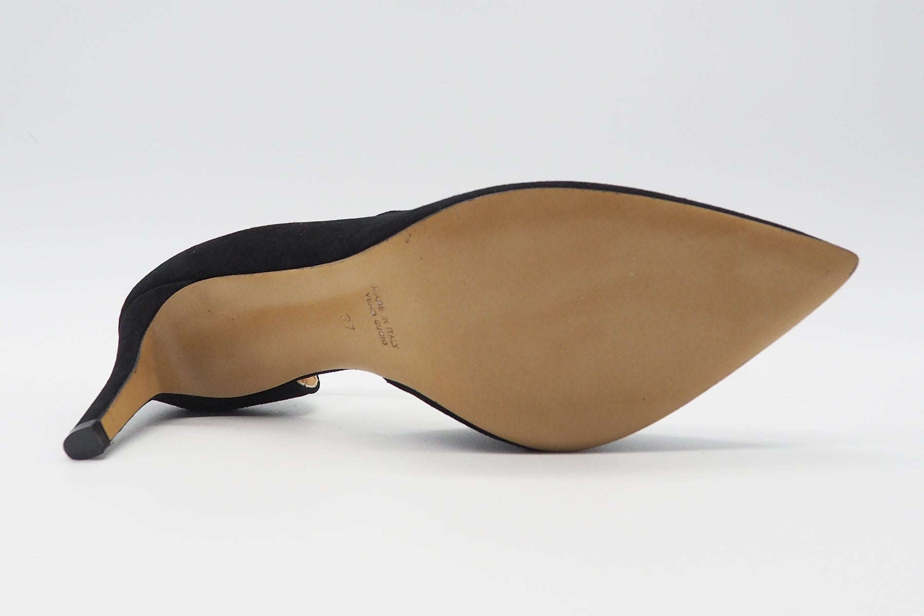 Damen Pumps aus Nubukleder in Schwarz - Absatz 8cm Damen Pumps & Slings Karin