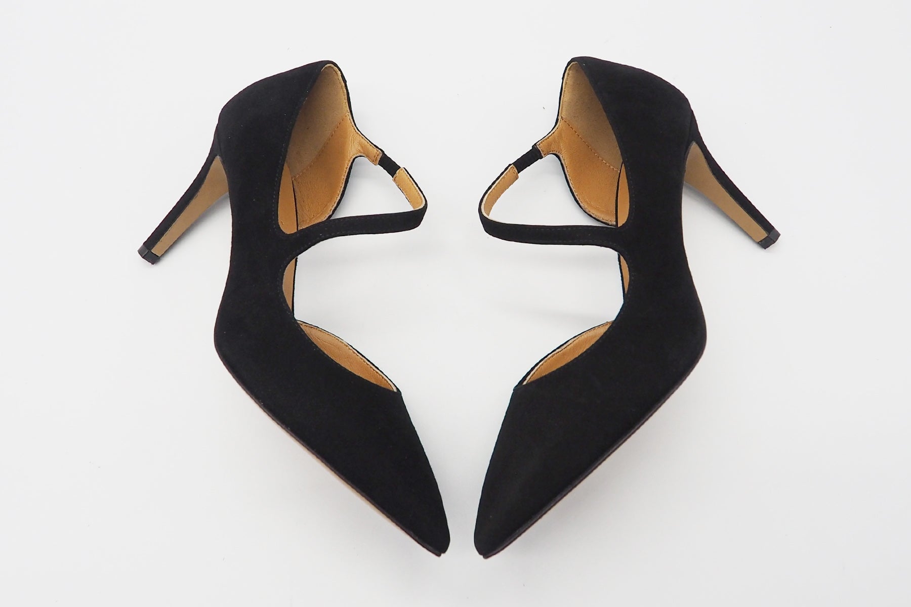 Damen Pumps aus Nubukleder in Schwarz - Absatz 8cm Damen Pumps & Slings Karin