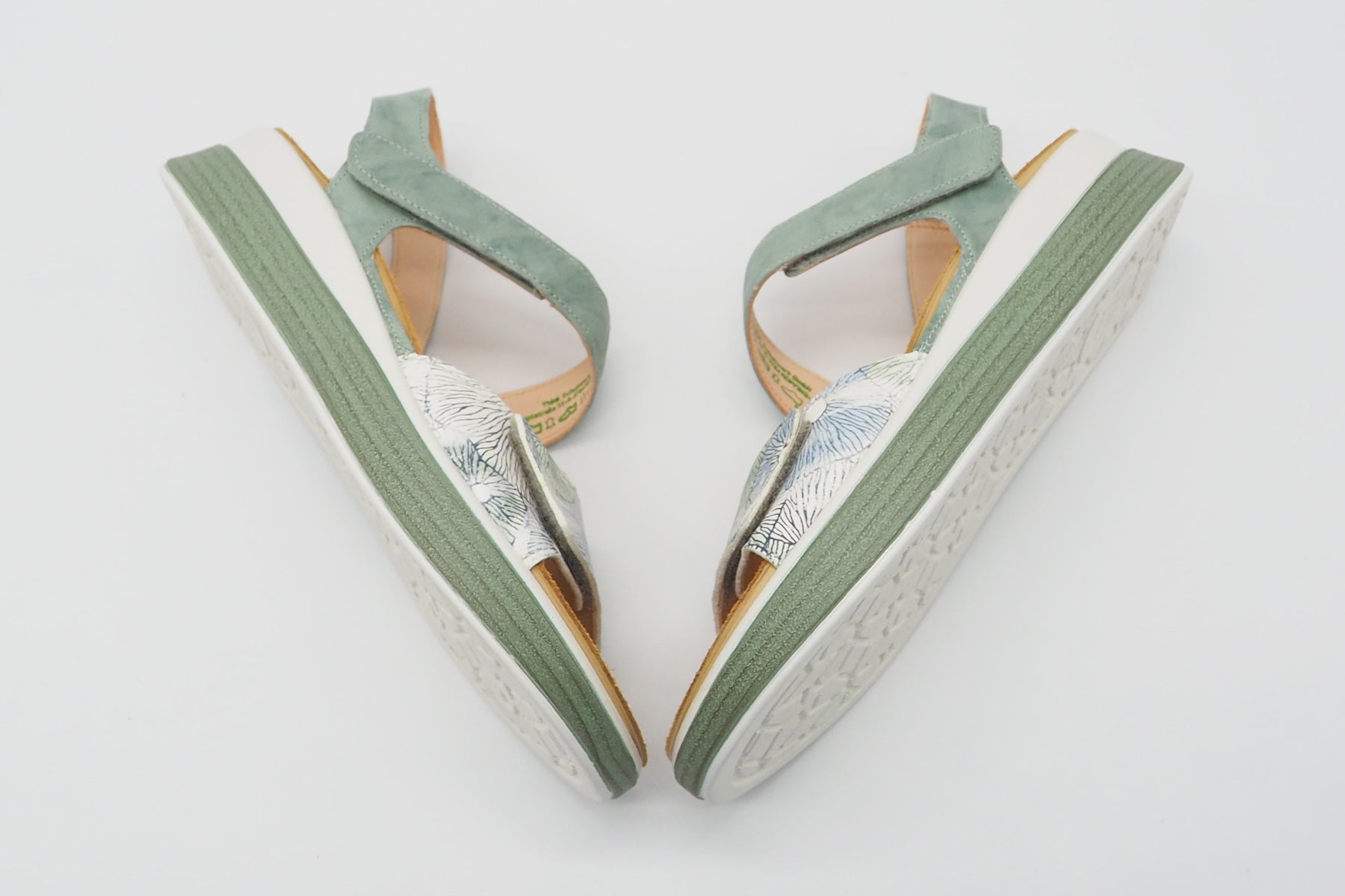 Damen Sandale aus Leder in Denim - Absatz 3cm - Meggie Damen Sandalen Think