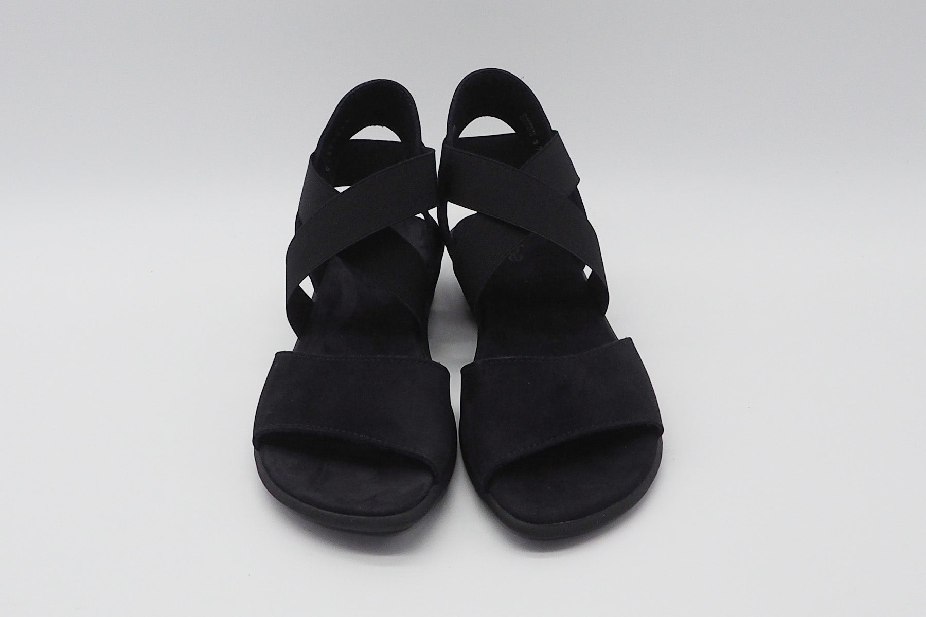 Damen Sandale aus Nubukleder in Dunkelblau Damen Sandalen Arche