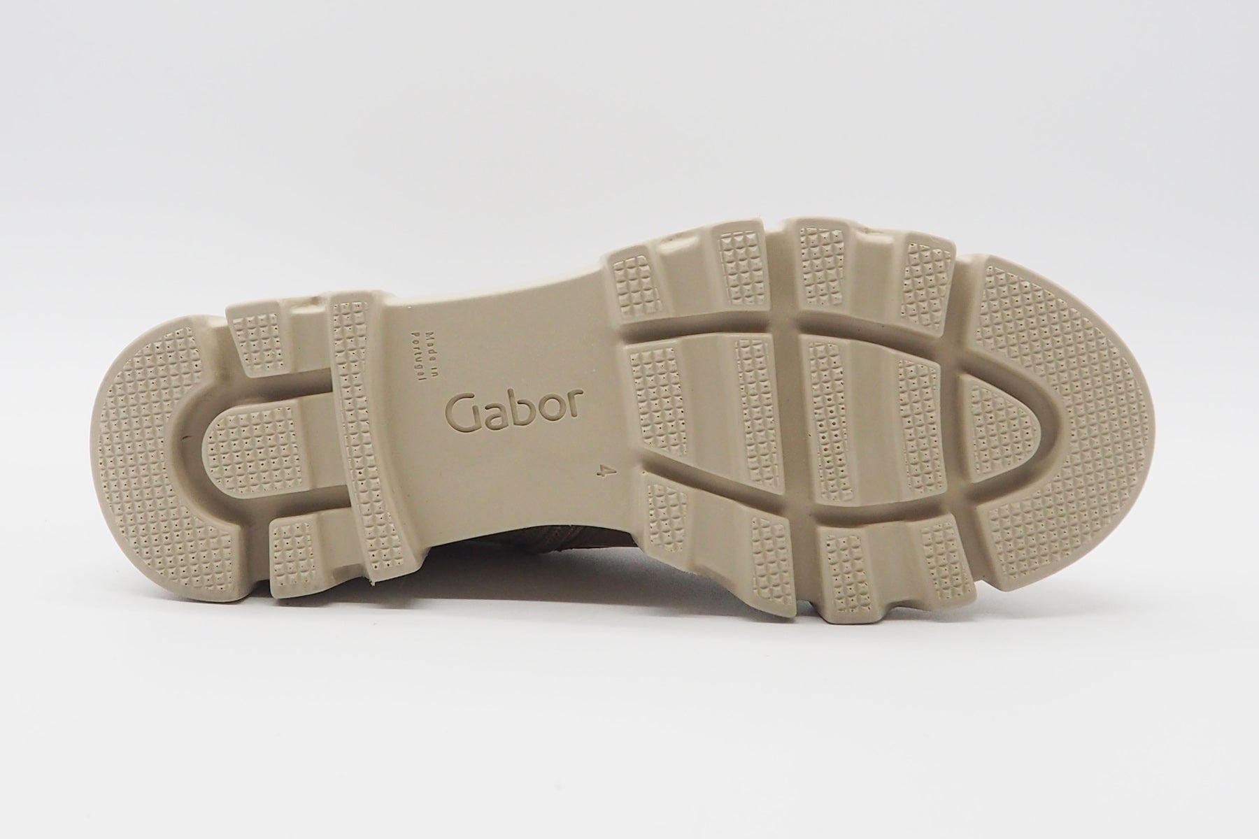 Damen Schnürboots aus Glatteder in Chino - Absatz 5cm Damen Schnürboots Gabor