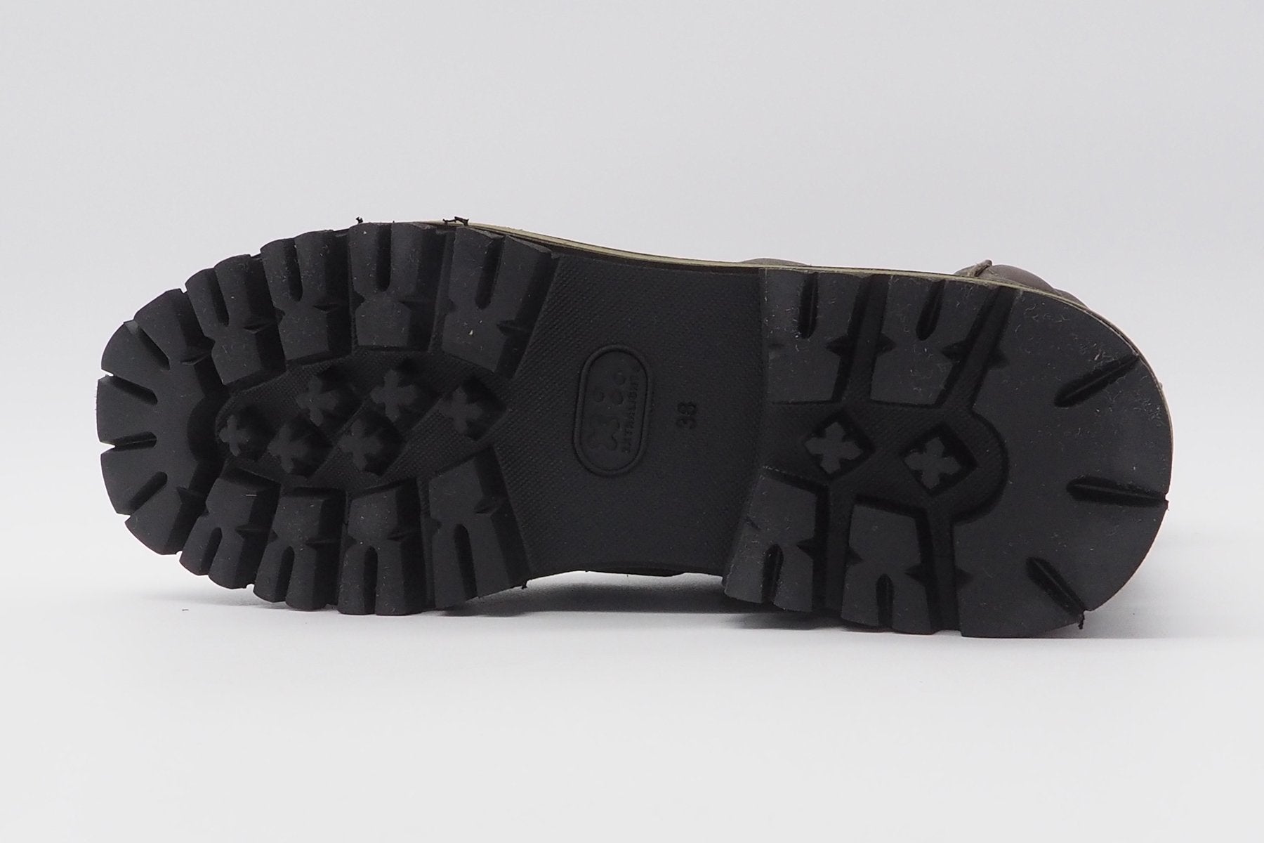 Damen Schnürboots aus Glattleder in Olivgrün Damen Schnürboots Maripé