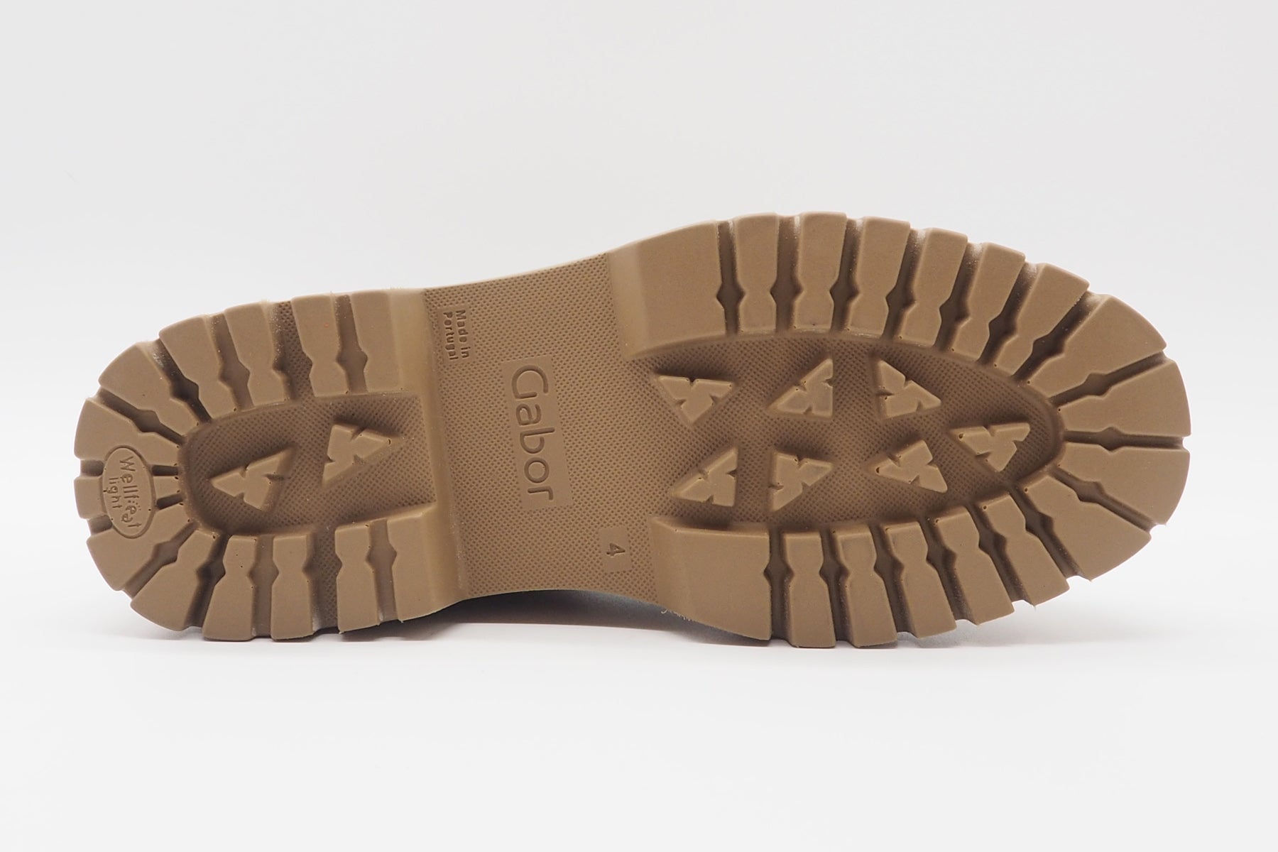 Damen Schnürboots aus Nubukleder in Caramel - Absatz 5cm Damen Schnürboots Gabor