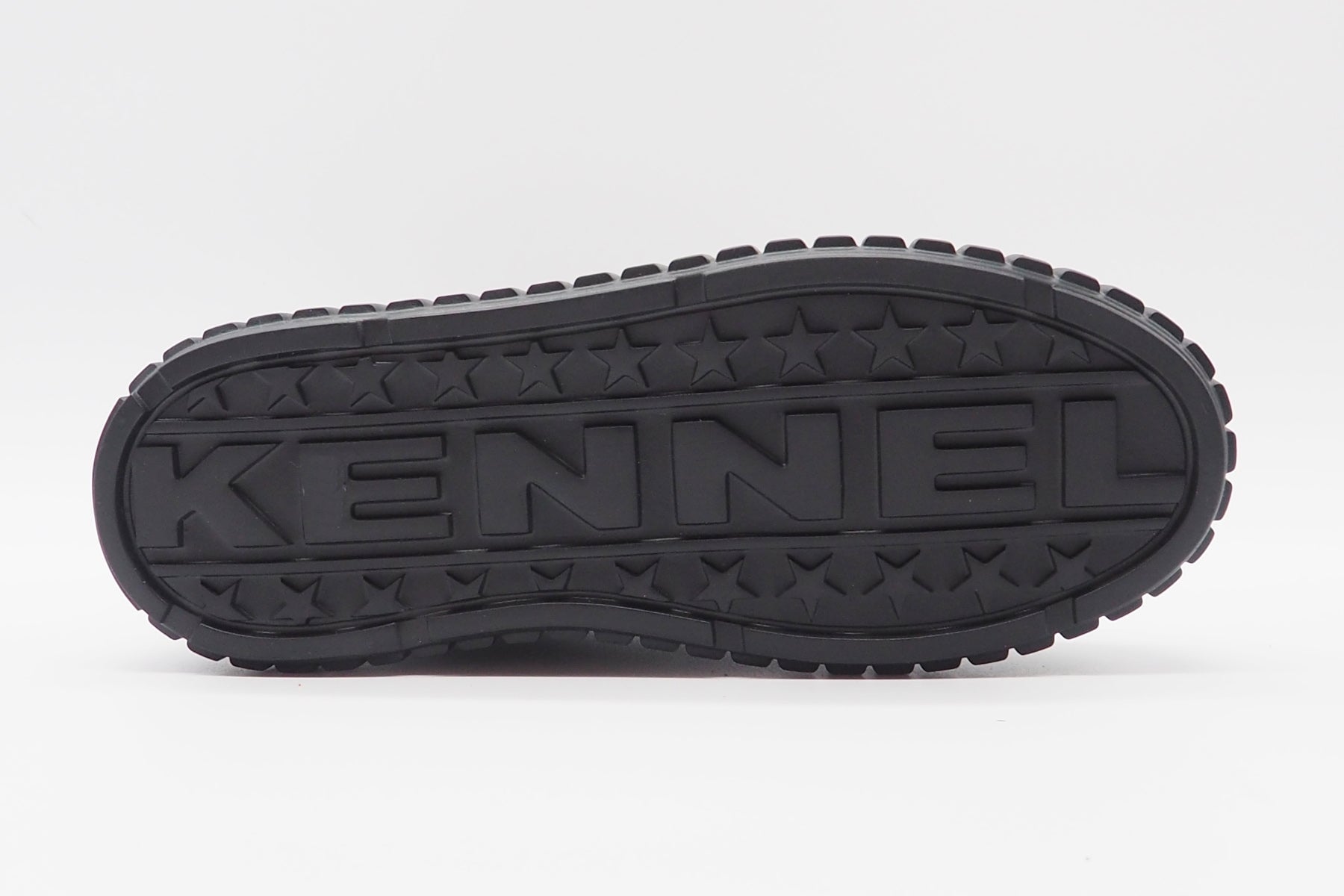 Damen Schnürboots aus Nylon & Leder in Schwarz - Absatz 4cm Damen Schnürboots Kennel & Schmenger