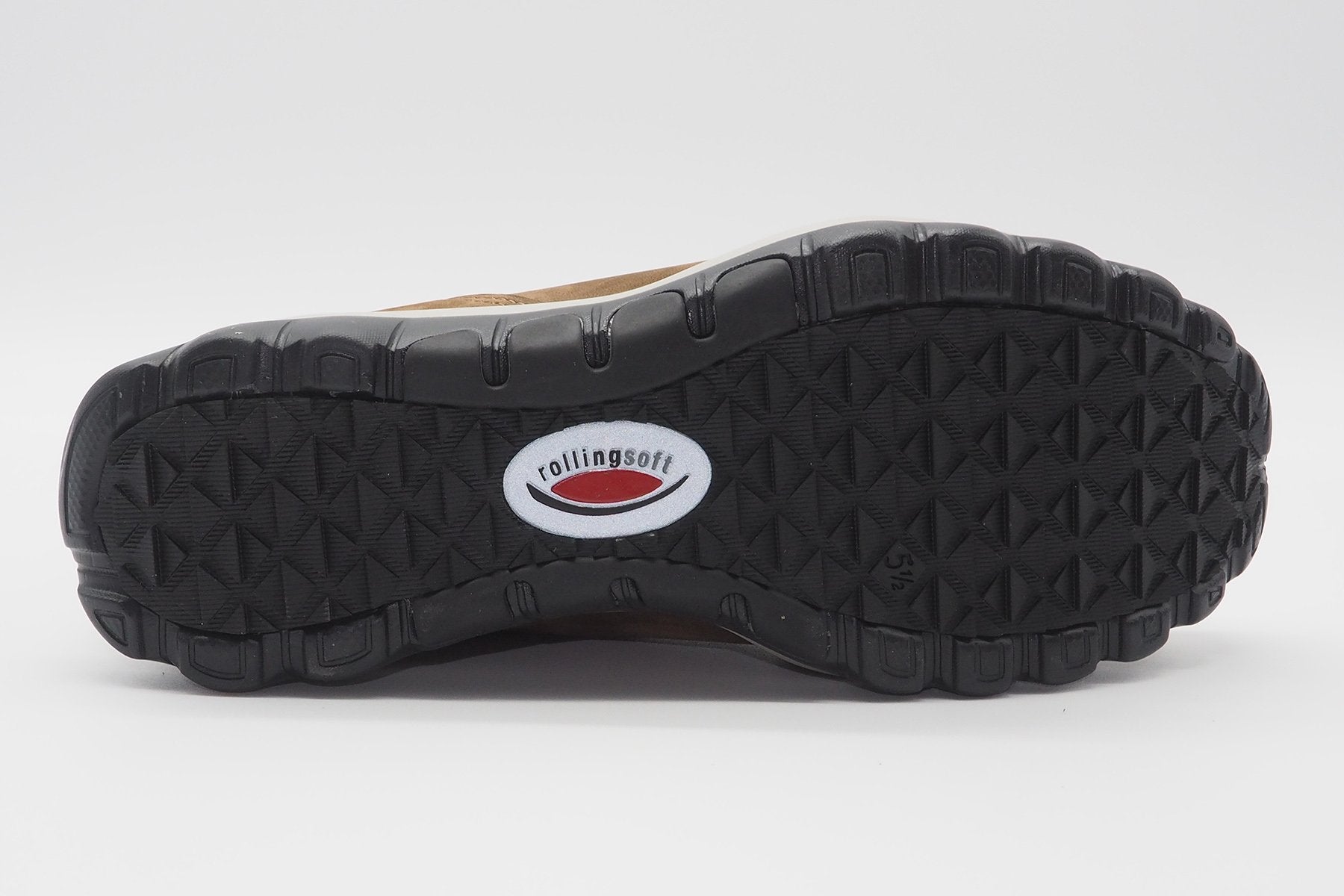 Damen Schnürboots Rollingsoft in Nubukleder in Whisky Damen Schnürboots Gabor