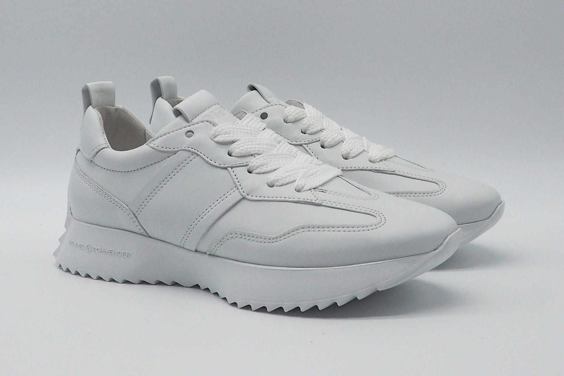 Damen Sneaker aus Leder in Weiß Damen Sneakers Kennel & Schmenger