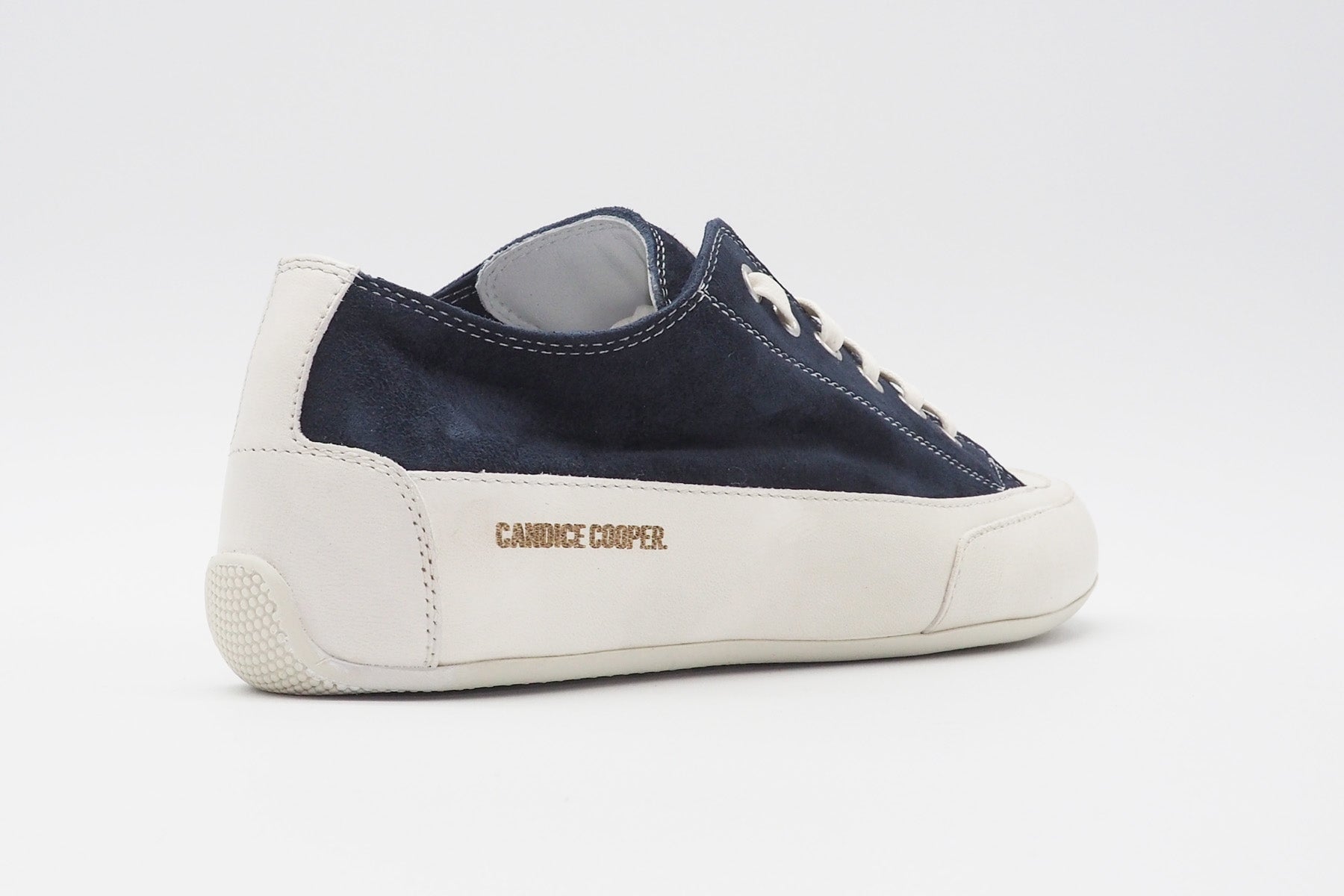 Damen Sneaker aus Velours- & Glattleder in Navy & Weiß - Rock s Damen Sneaker Candice Cooper