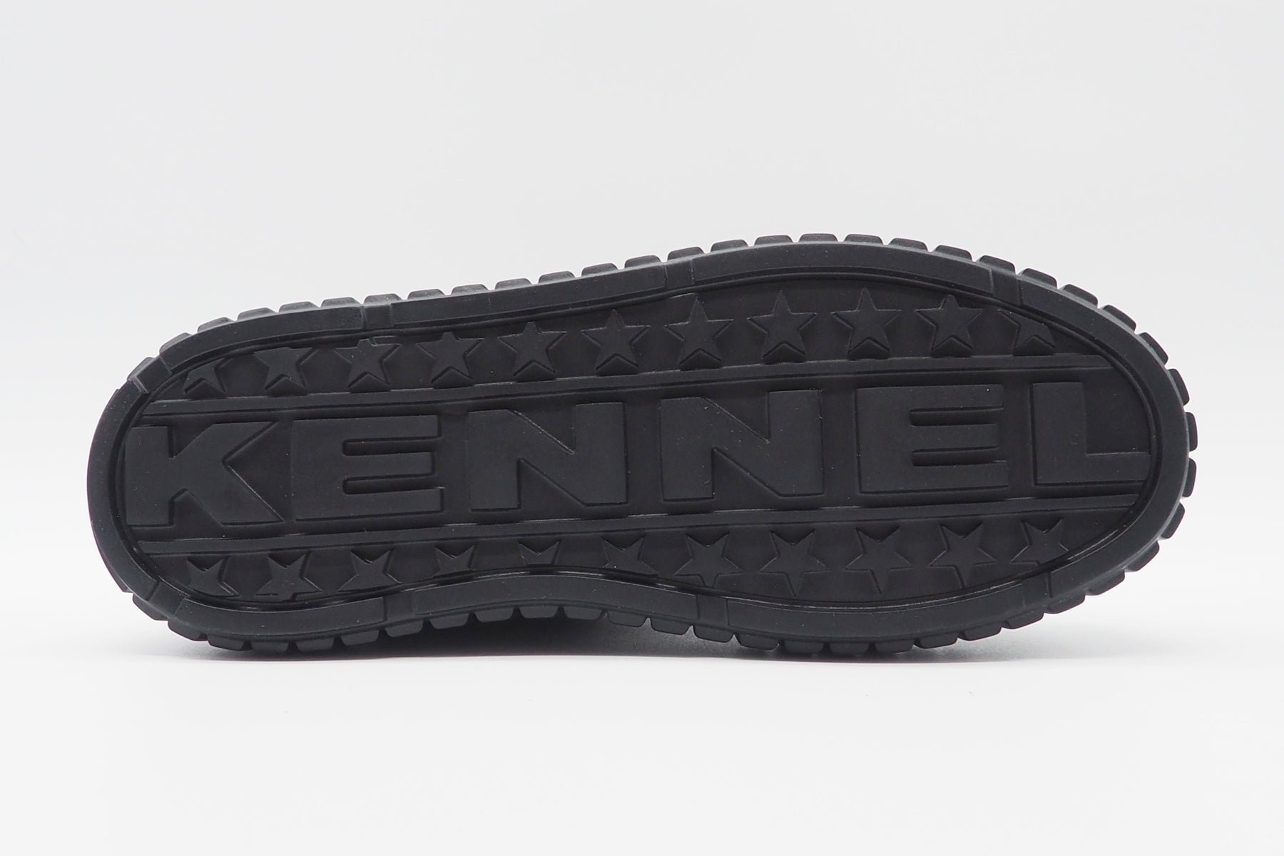 Damen Sneaker aus Veloursleder in Schwarz mit Pailletten - Absatz 3cm Damen Sneaker Kennel & Schmenger