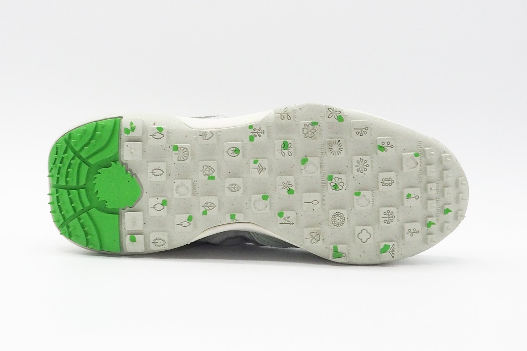 Damen Sneaker aus Veloursleder & Leinen in Floating Grey - Chacrona Linen Damen Sneaker Satorisan