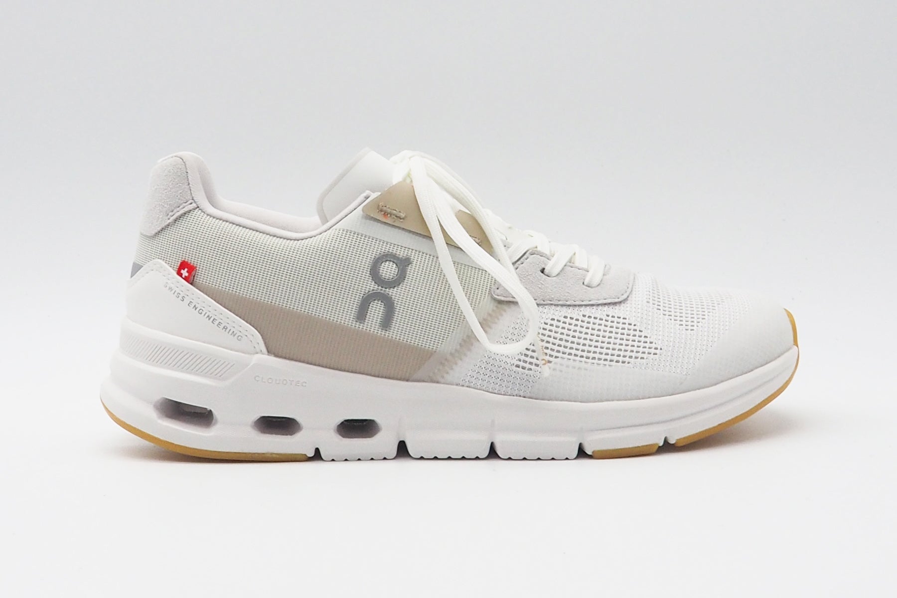 Damen Sneaker "Cloudrift" aus Mesh in White & Sand Damen Sneaker On