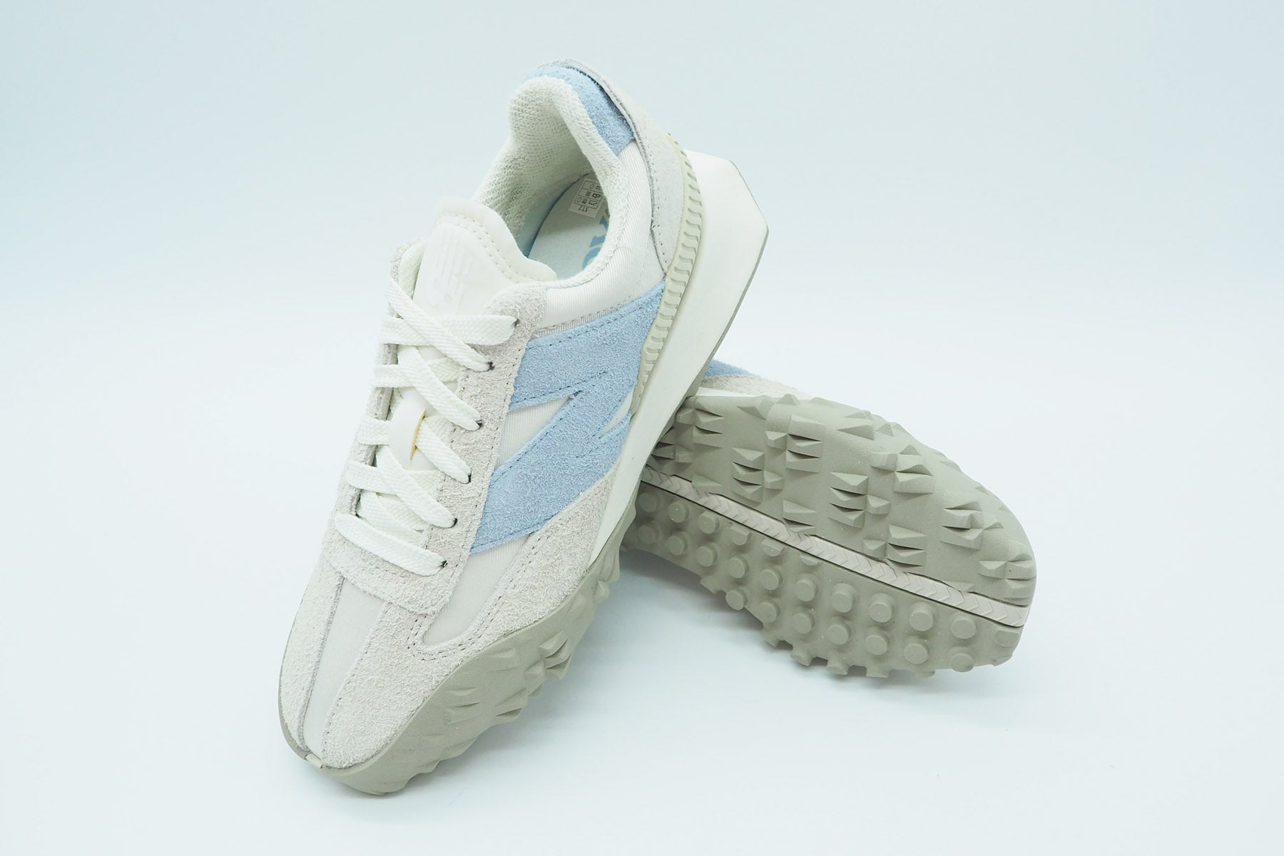 Damen Sneaker "Lifestyle" UXC72TD aus Veloursleder & Textil in Hellgrau & Hellblau Damen Sneaker New Balance