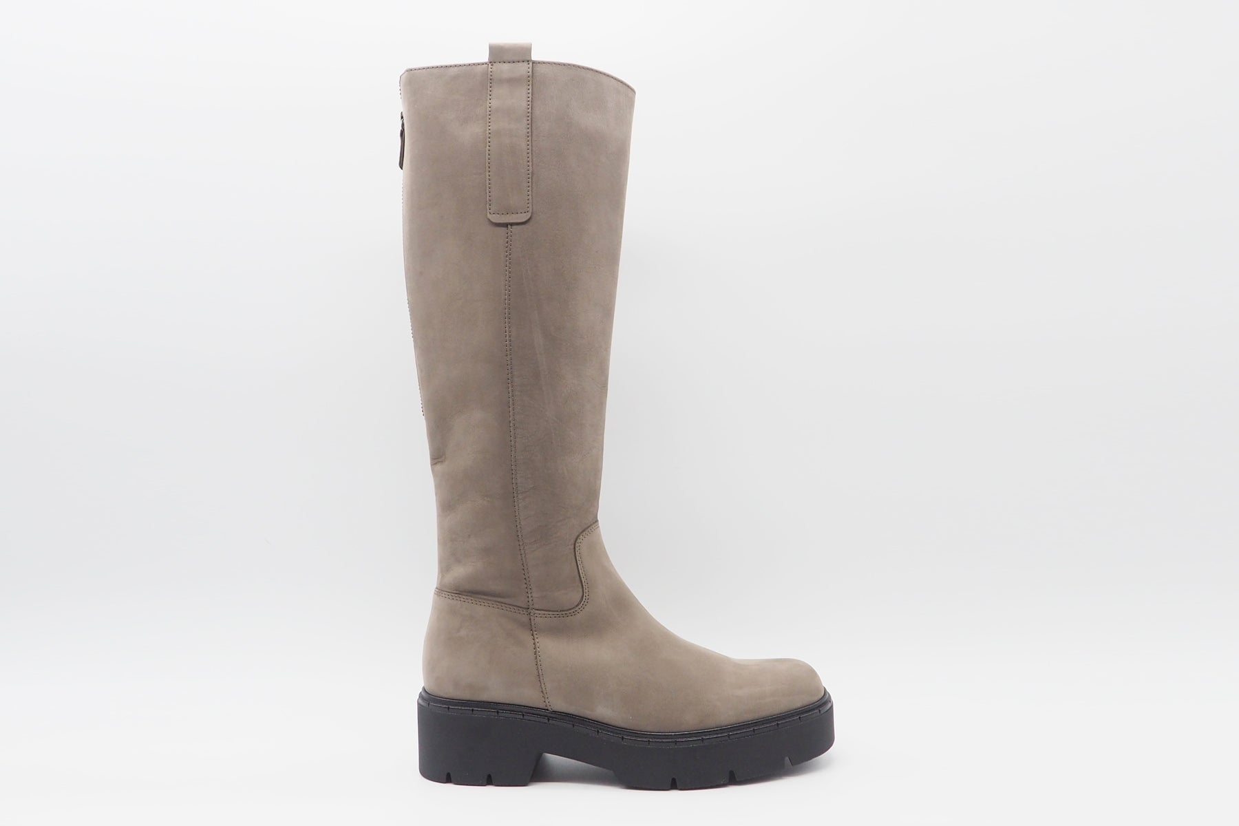 Damen Stiefel aus Nubukleder in Fango - Absatz 3cm Damen Stiefel Gabor