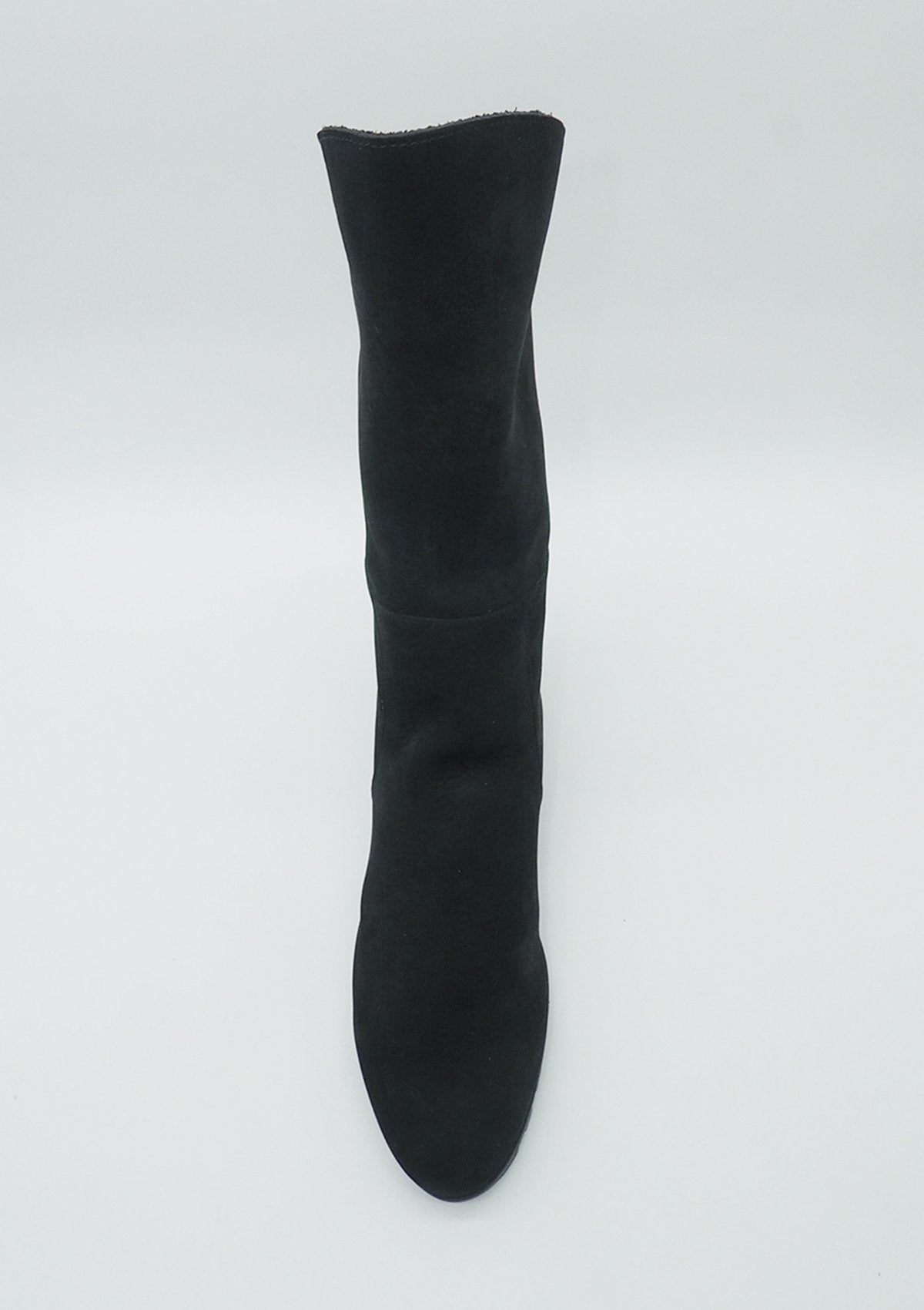 Damen Stiefel aus Nubukleder in Schwarz Damen Stiefel Arche