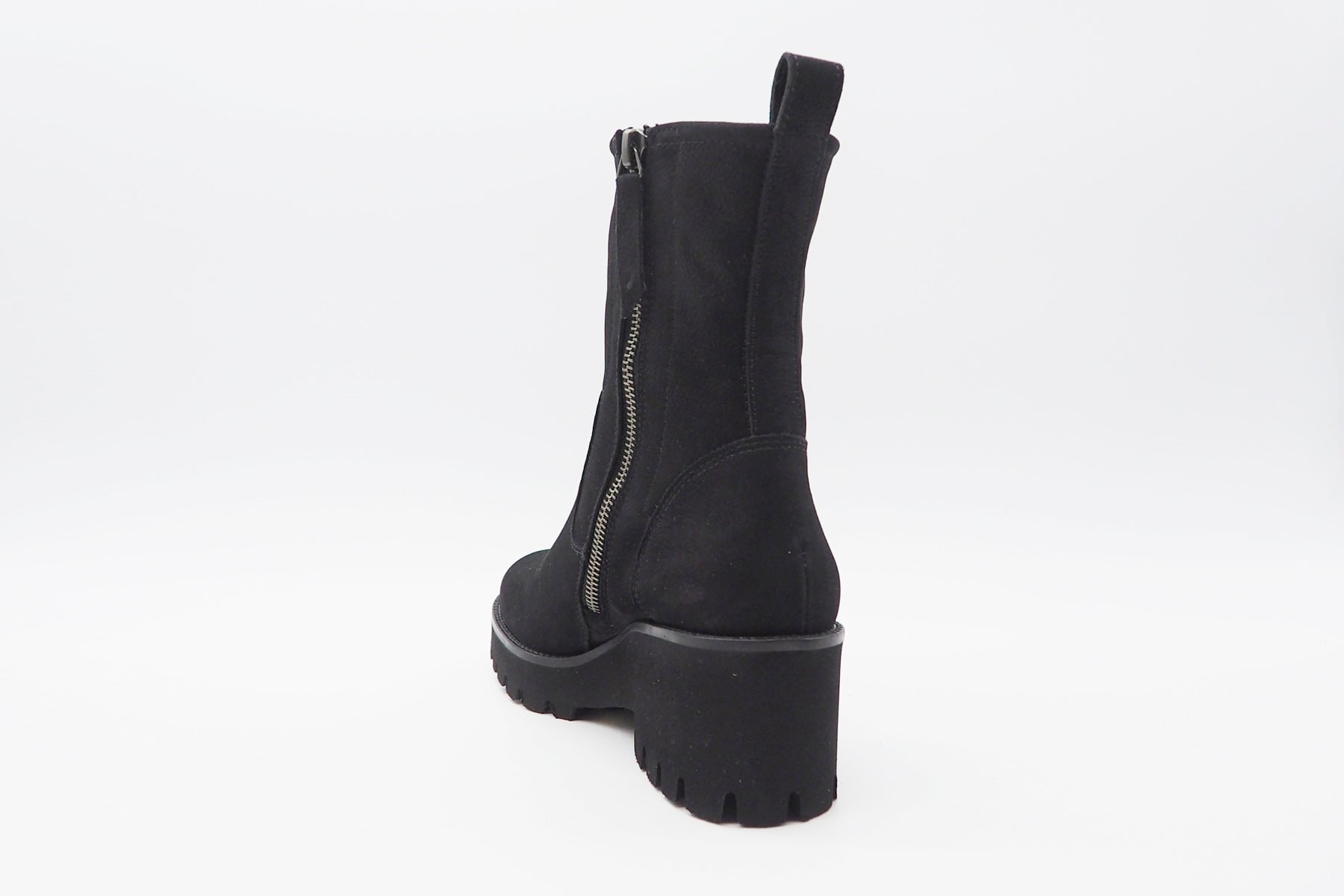 Damen Stiefelette aus Nubukleder in Schwarz - Absatz 4cm Damen Stiefeletten Paul Green